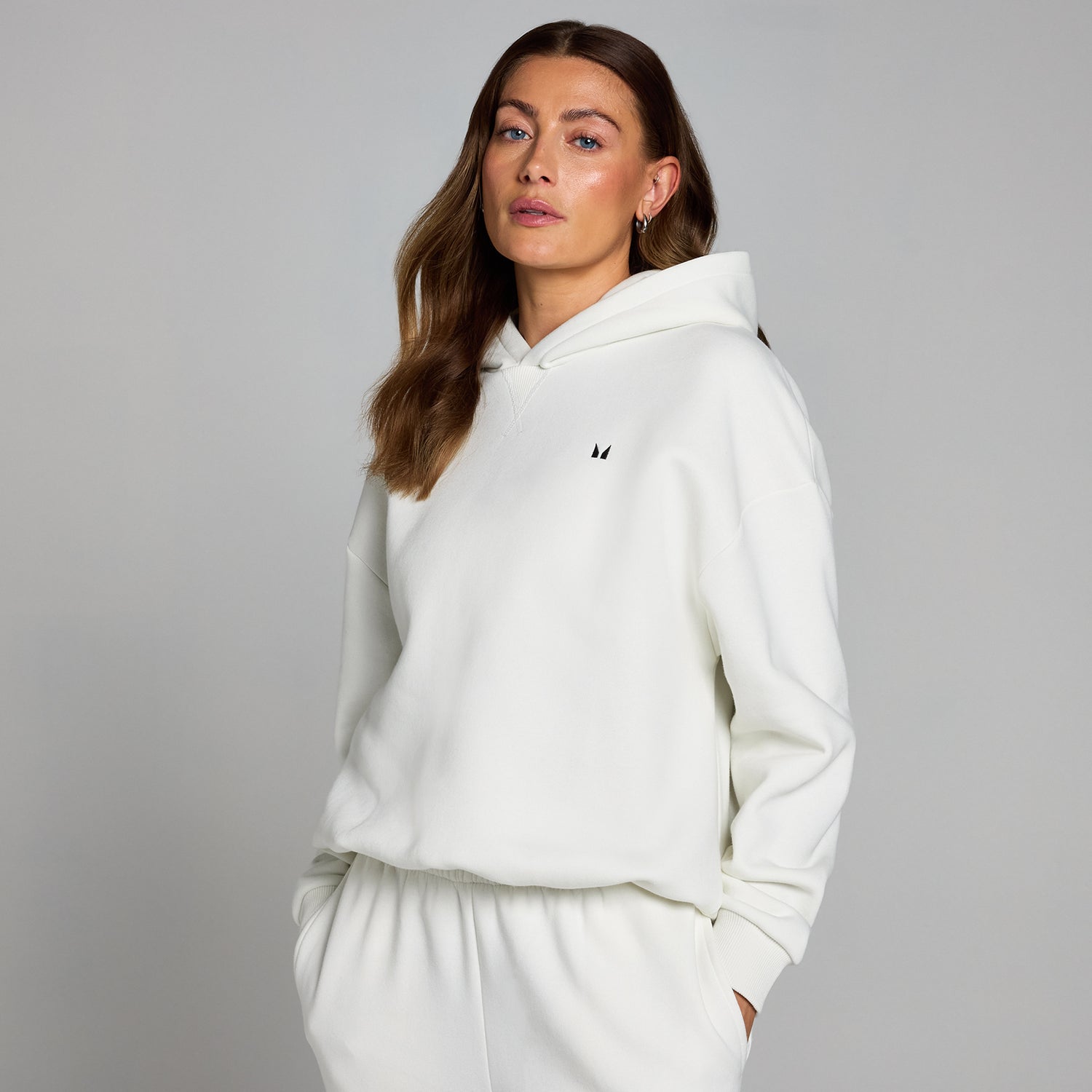MP Women's Basics Oversized Hoodie - Cloud - XS