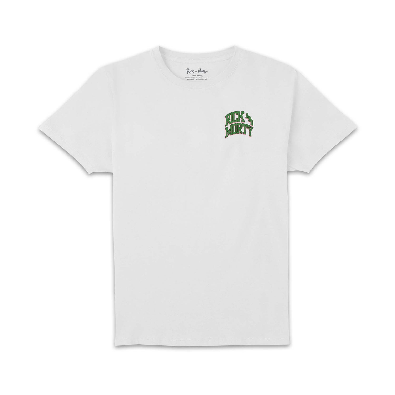 Rick and Morty Varsity Unisex T-Shirt - White
