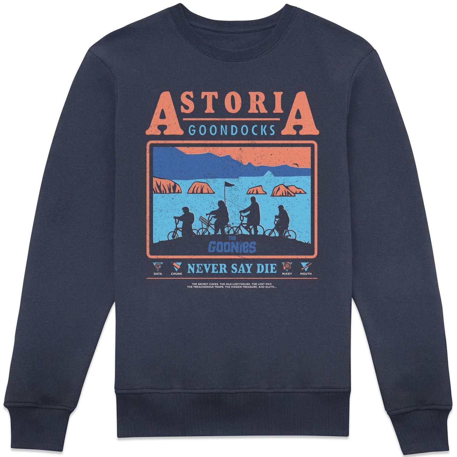 The Goonies Astoria Goondocks Sweatshirt - Navy