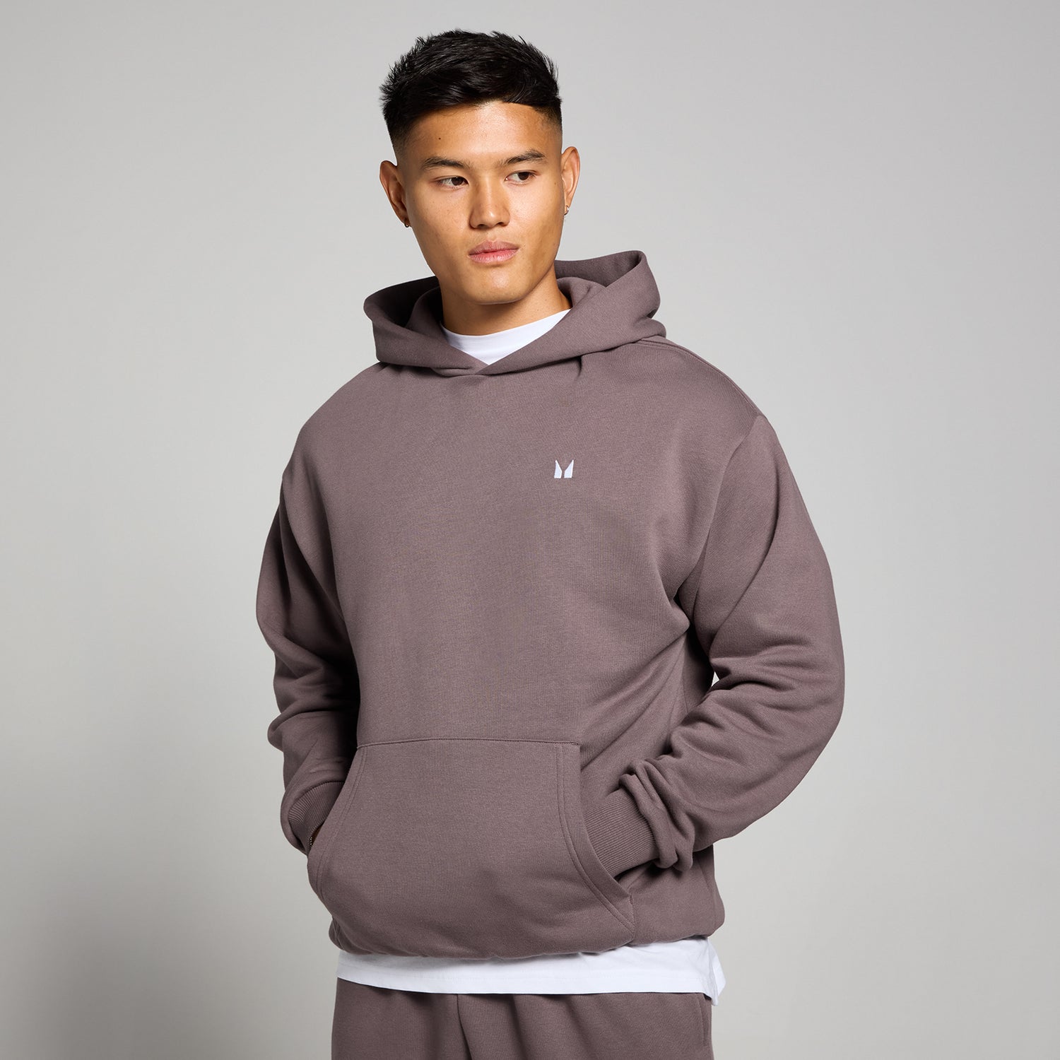 MP Men's Rest Day Oversized Hoodie - Mocha  - XS