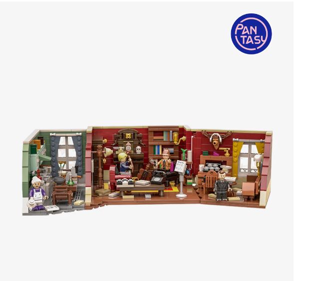Sherlock Holmes Construction Set Sherlock Holmes 221B baker.st 9 cm