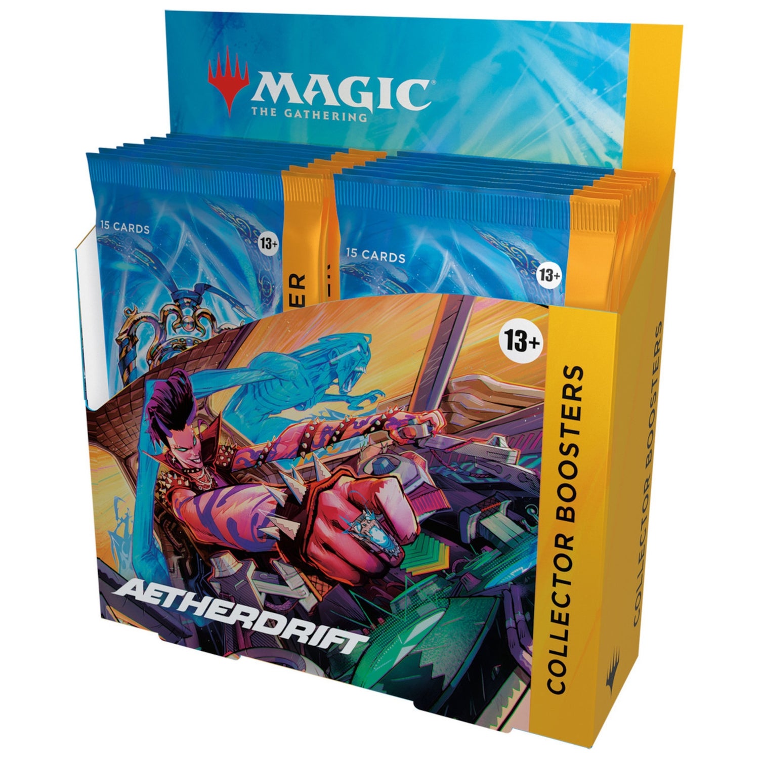 Magic: The Gathering Aetherdrift Collector Booster Display (12 Packs)