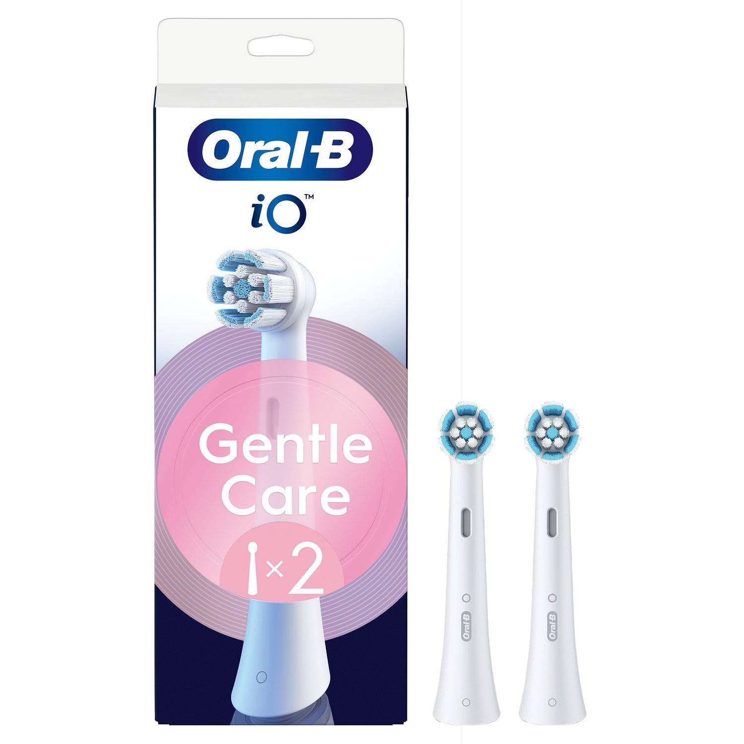 Oral-B iO Series Gentle Care, Originele opzetborstels, voor gevoelig tandvlees, 2