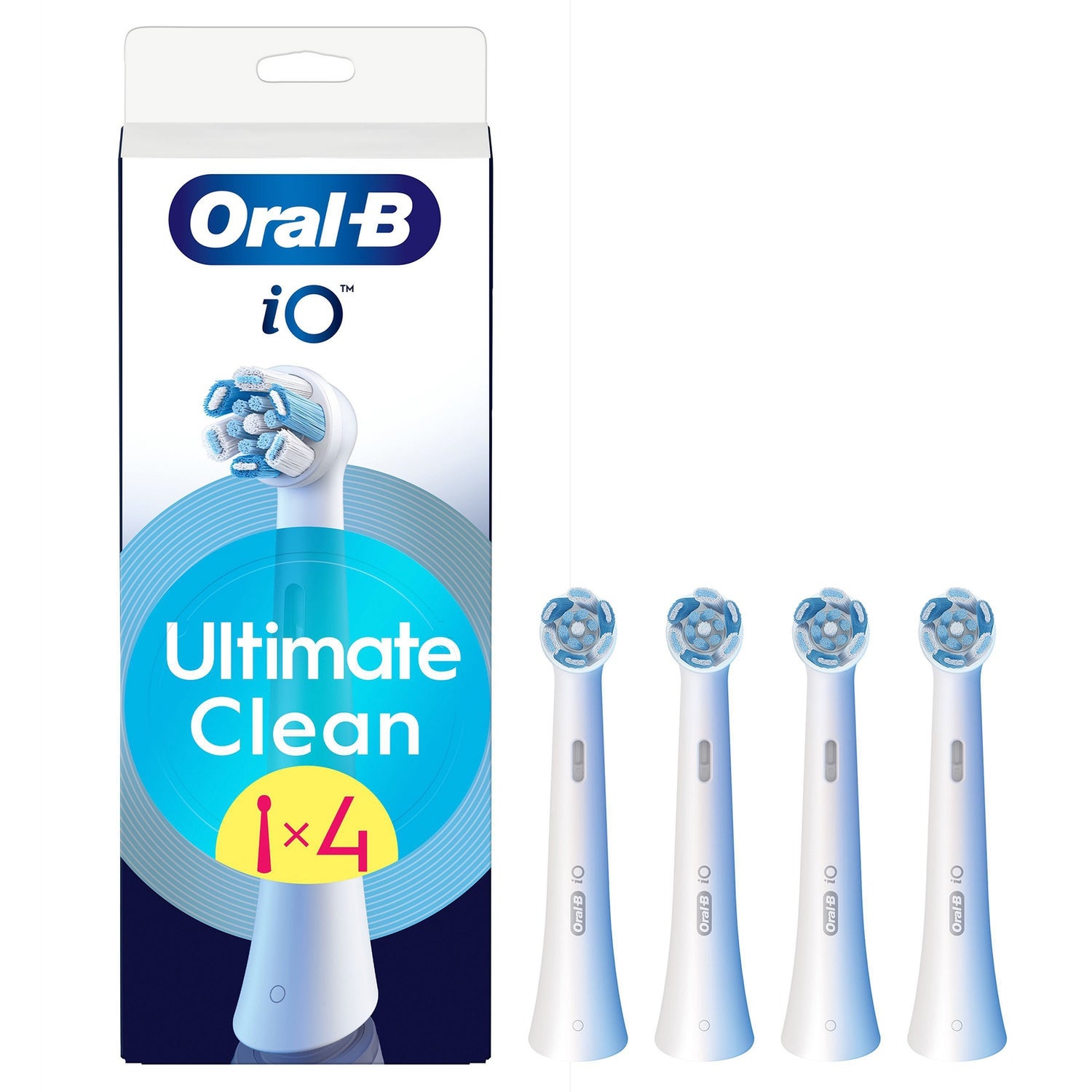 Oral-B iO Series Ultimate Clean, Originele opzetborstels, CrissCross borstelharen, 4