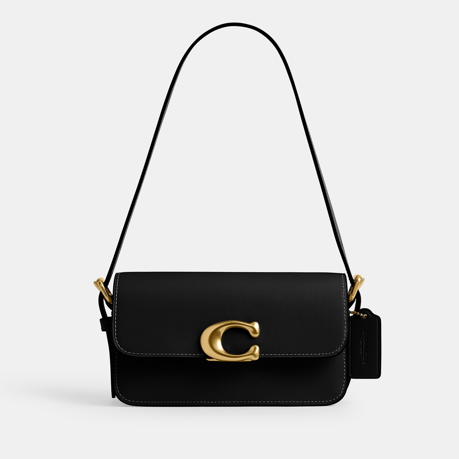 Coach Zoe Leather Shoulder Bag