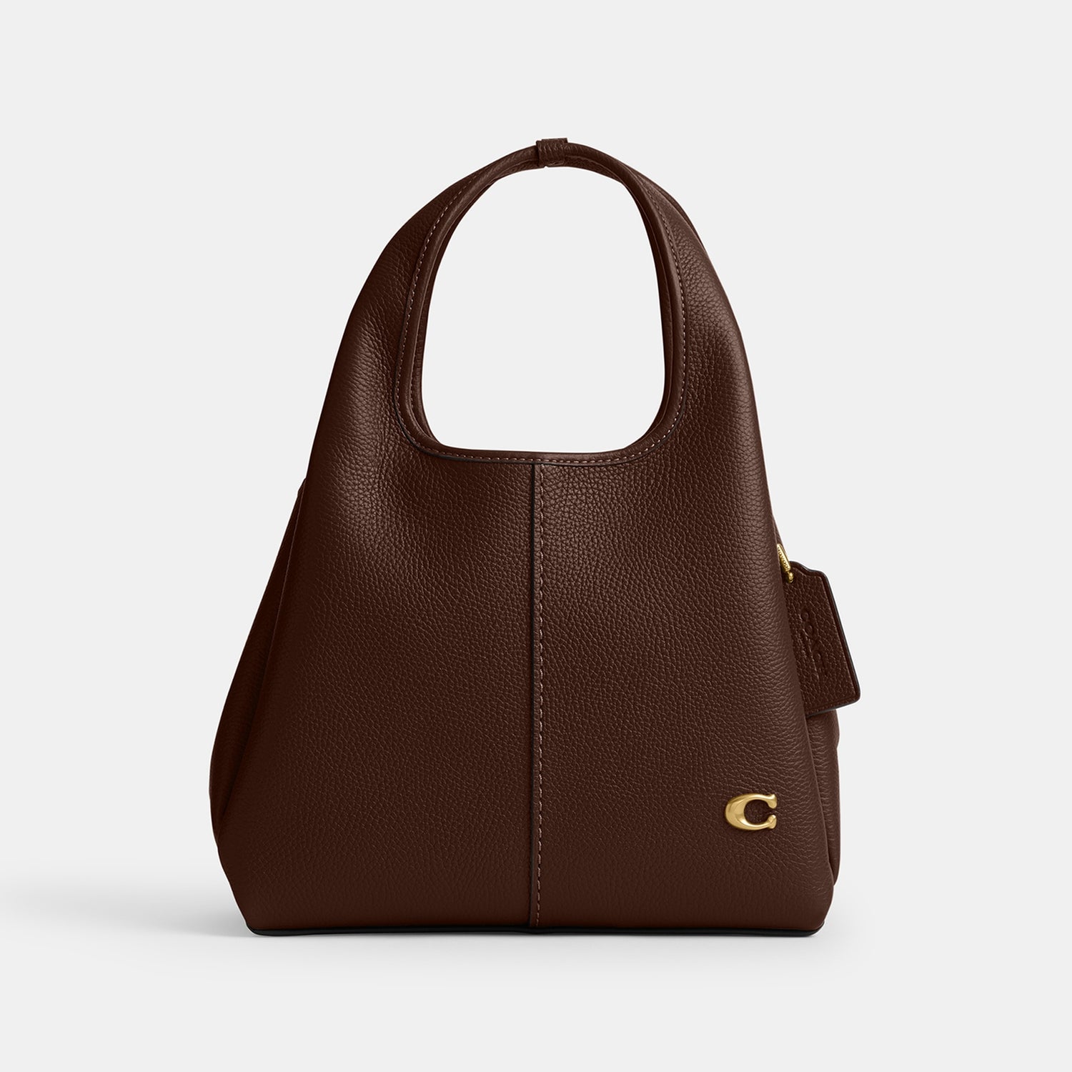 Coach Lana 23 Pebble-Grain Leather Shoulder Bag