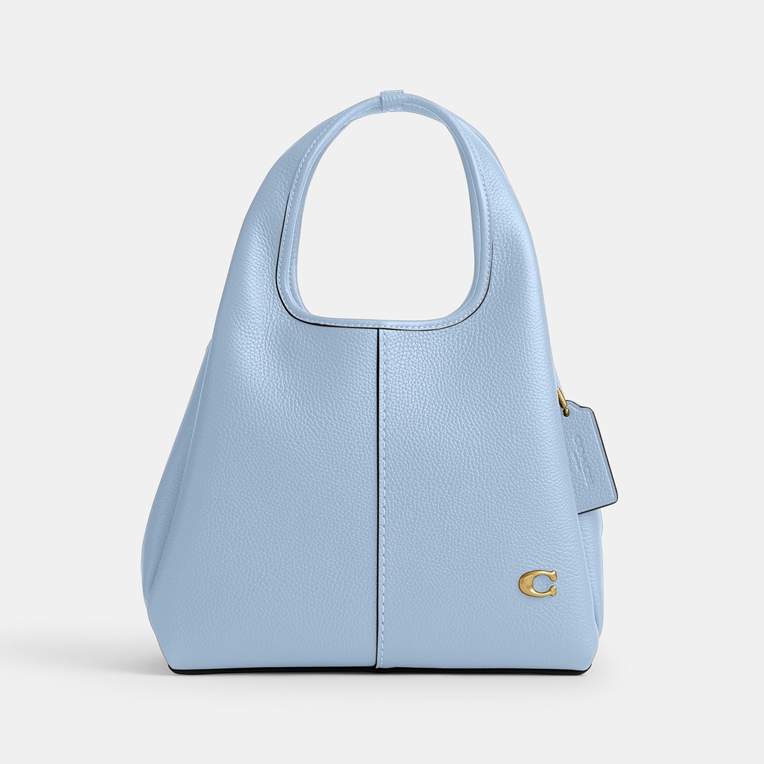 Coach Lana 23 Pebble-Grain Leather Shoulder Bag
