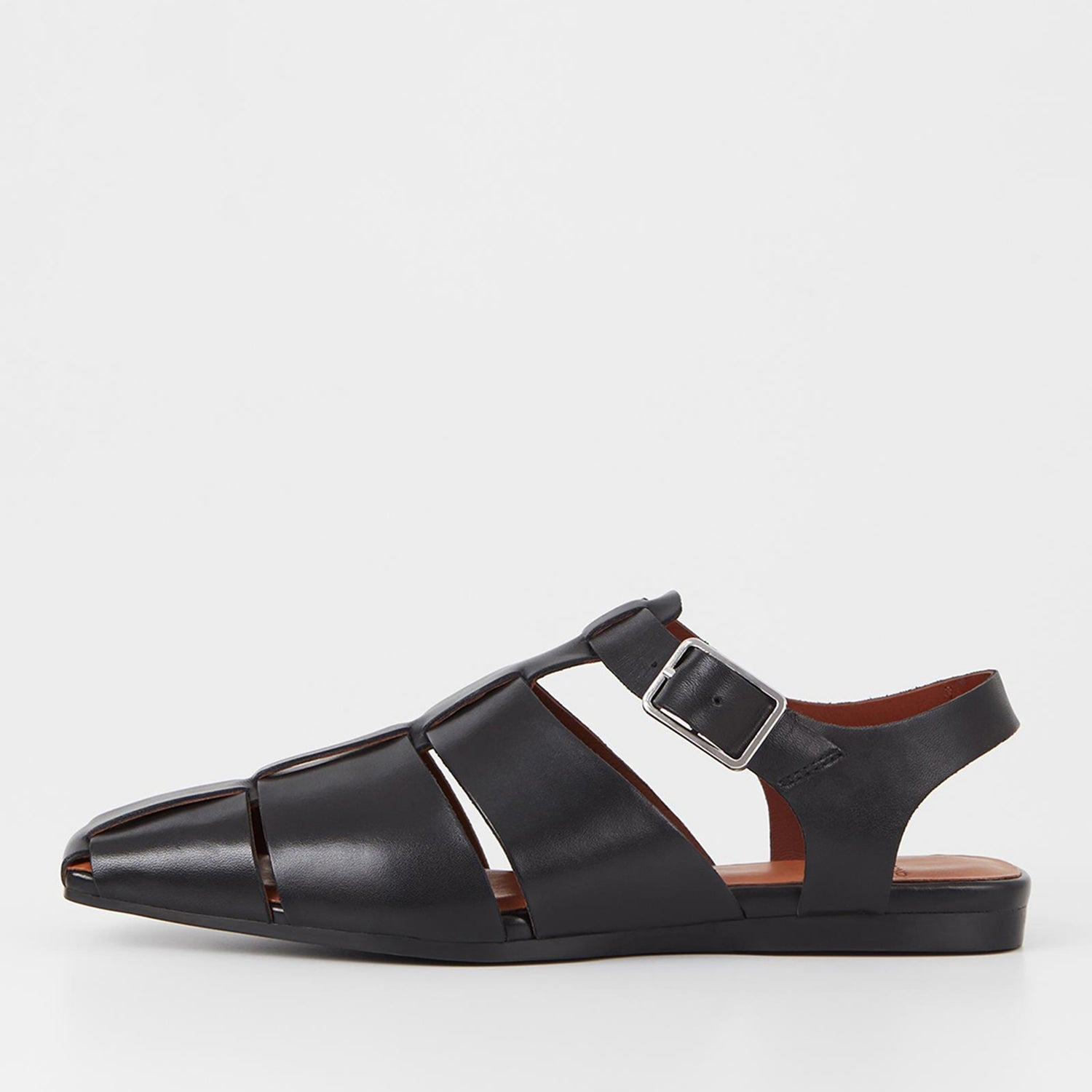 Vagabond Women's Wioletta Leather Flat Sandals - UK 3