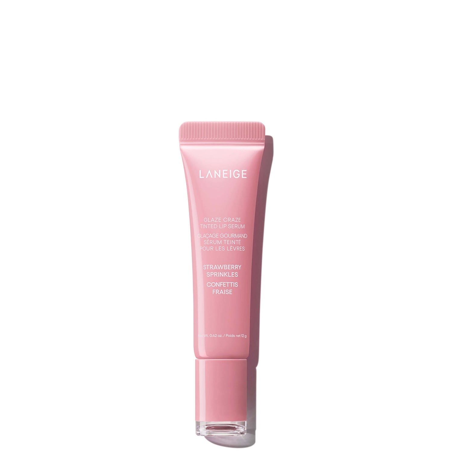 LANEIGE Glaze Craze Tinted Lip Serum - Strawberry Spinkles 12g