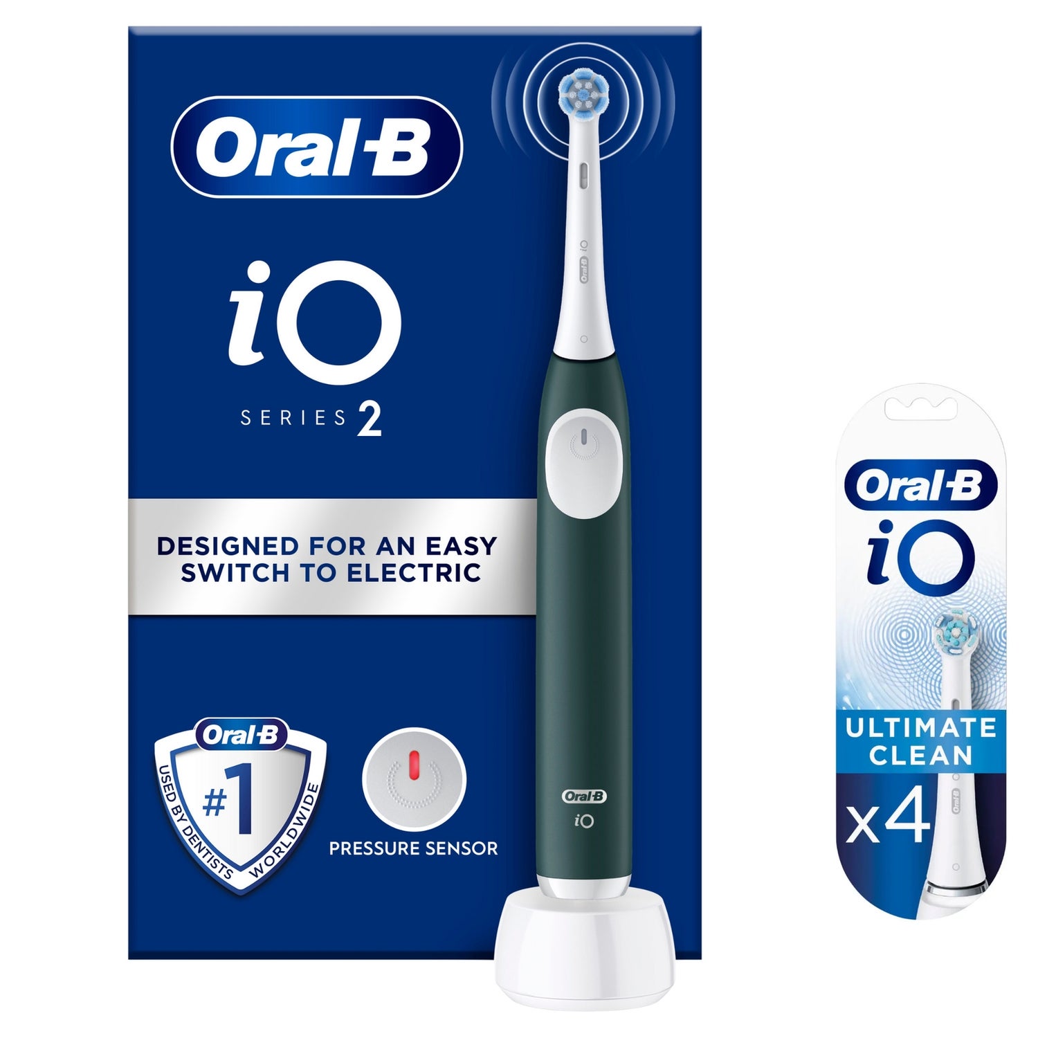 Oral-B iO2 Forest Green Electric Toothbrush