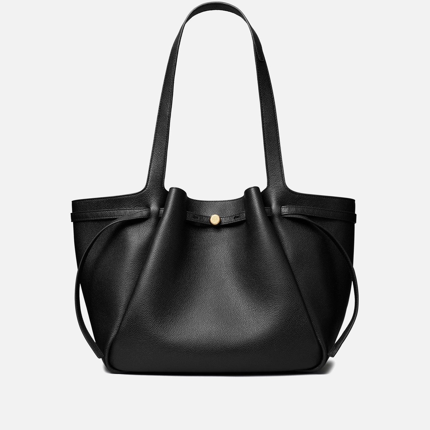 Tory Burch Romy Pebble-Grain Leather Tote Bag