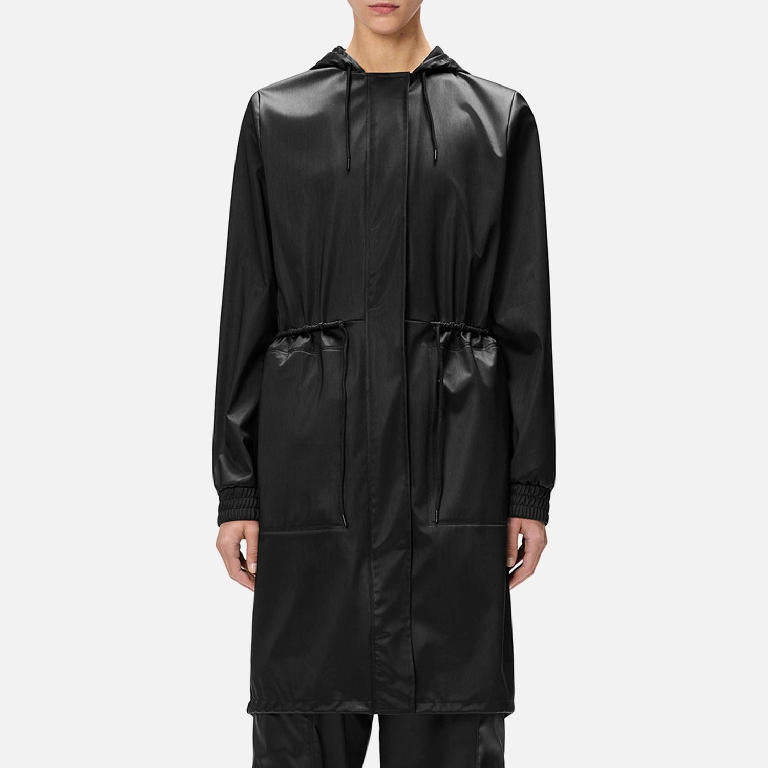 Rains String W Parka Coat - XS