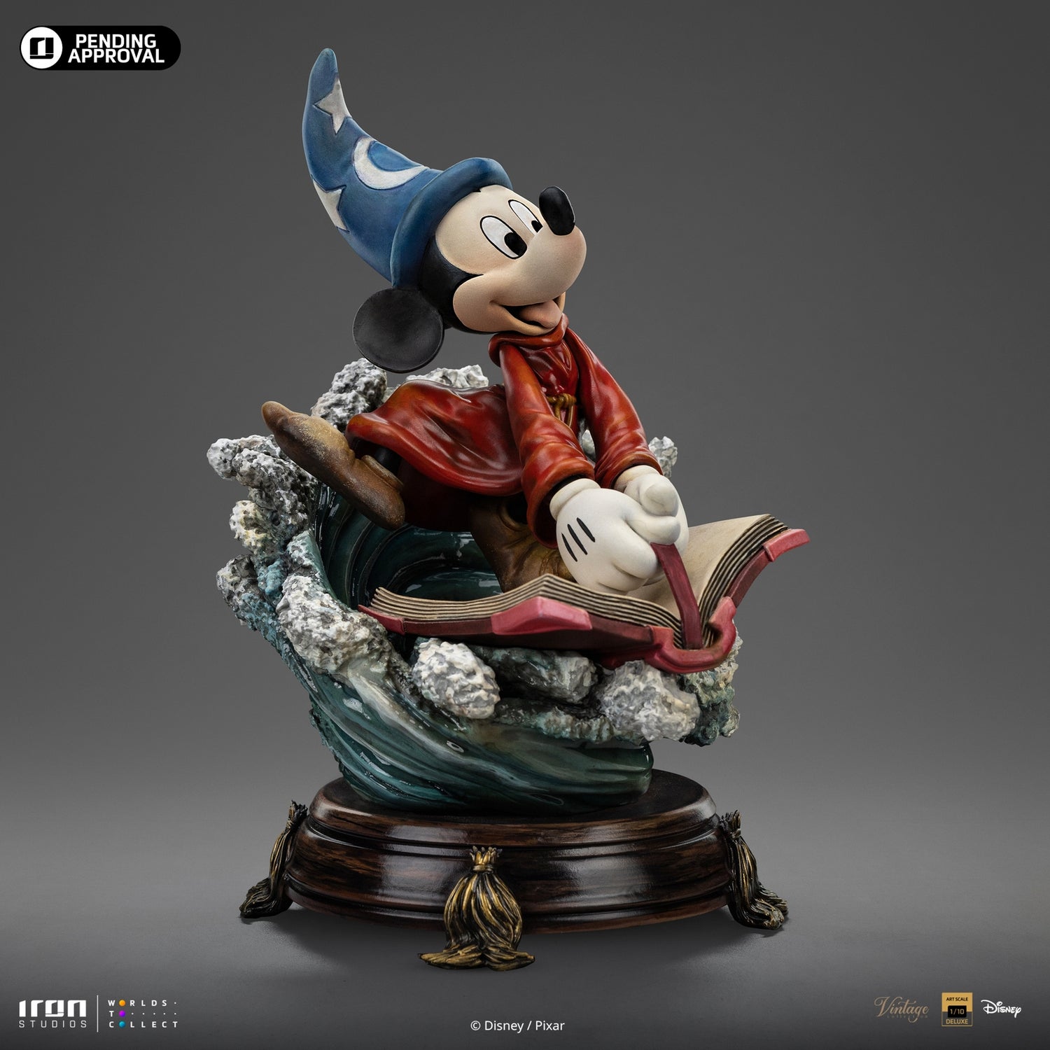 Iron Studios Disney Classics Vintage Collection Sorcerer Mickey Statue