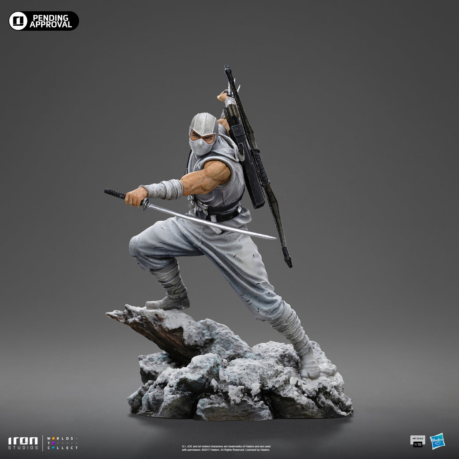 Iron Studios G.I Joe Art Scale 1/10 Storm Shadow Statue