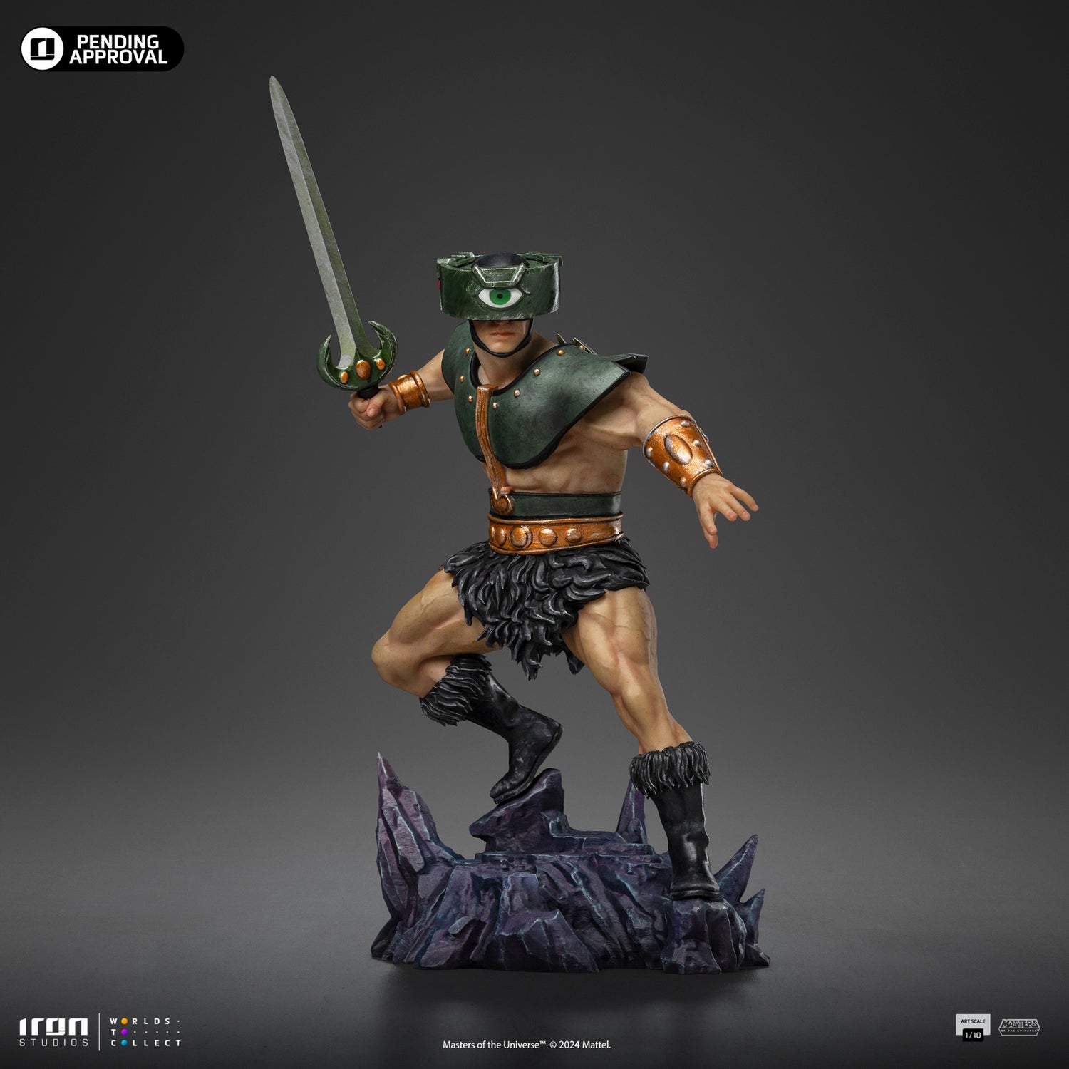 Iron Studios He-Man Masters of the Universe Art Scale 1/10 Triklops Statue
