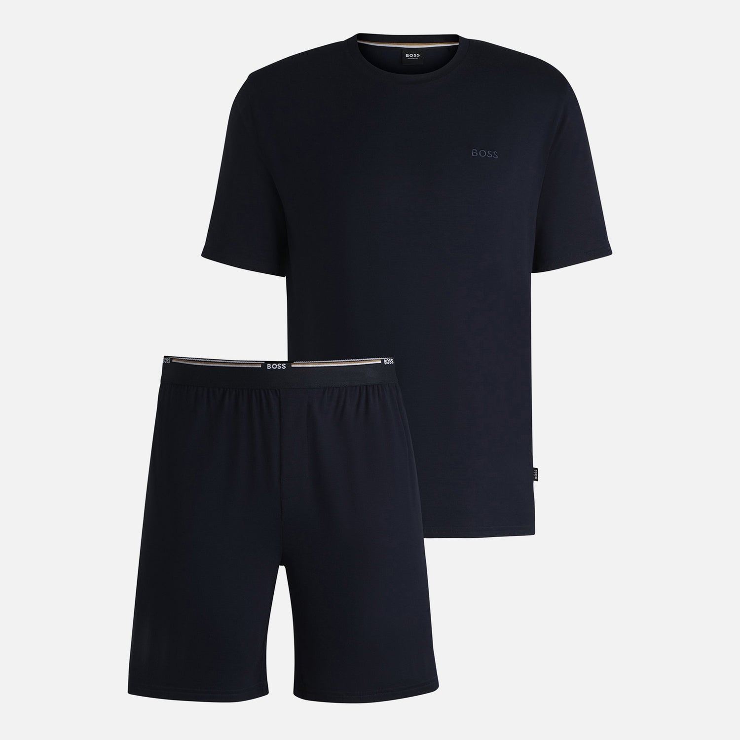 BOSS Bodywear Bamboo Jersey Pyjama Set - M