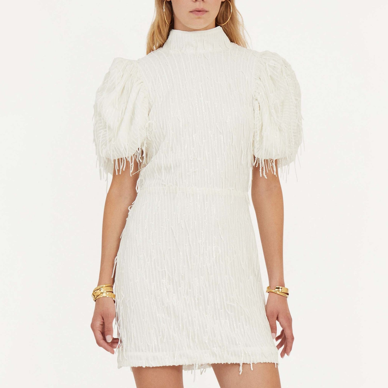 ROTATE Birger Christensen Embellished Mini Dress - DK 34/UK 6