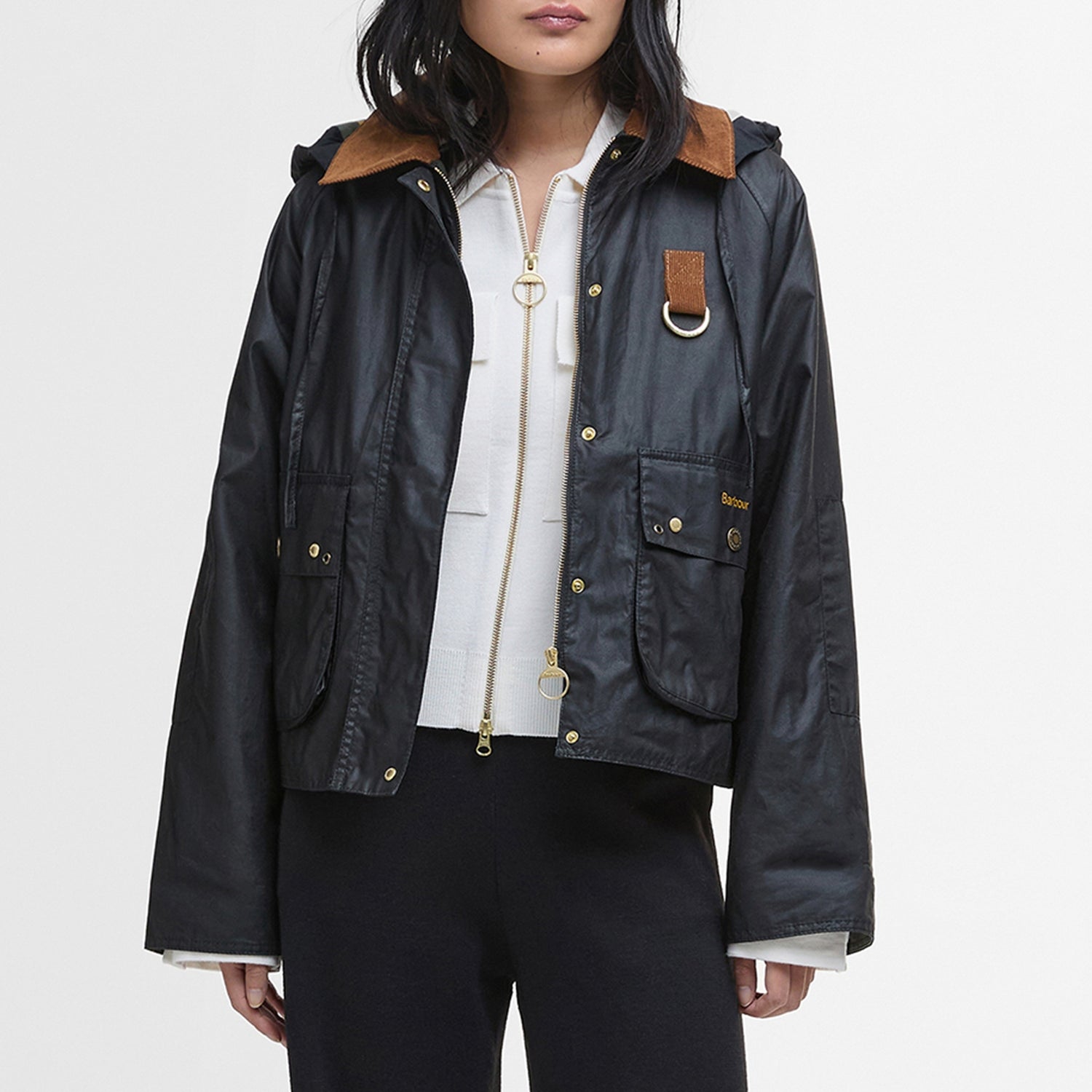 Barbour Erma Waxed Cotton Jacket - UK 12