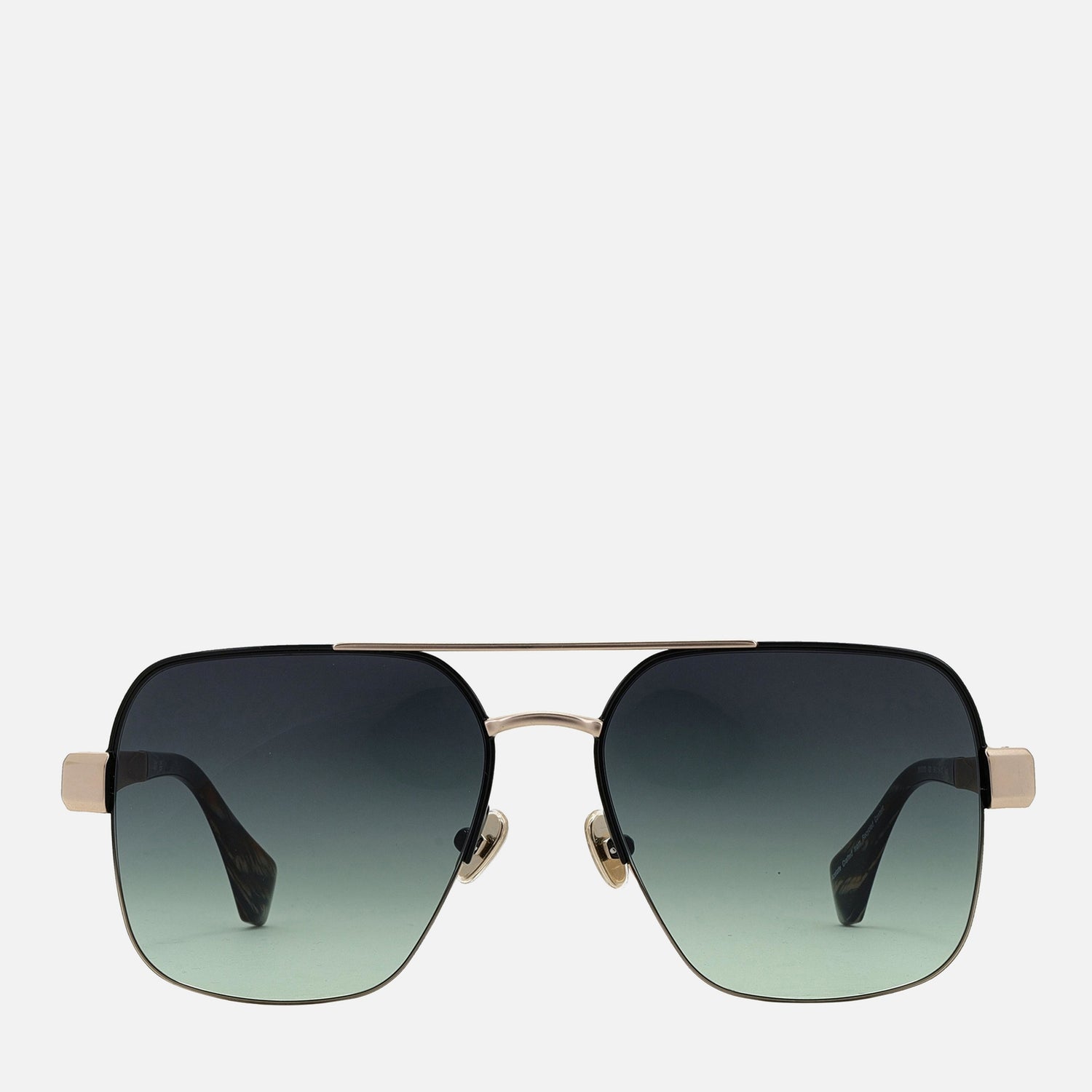 Vivienne Westwood Cowboy Aviator Gold-Tone Sunglasses