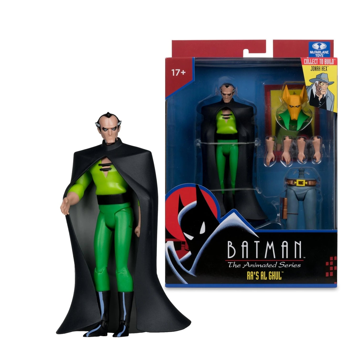 McFarlane DC Direct Wave 5 Batman The Animated Series Classic Ras Al Ghul Action Figure (6")