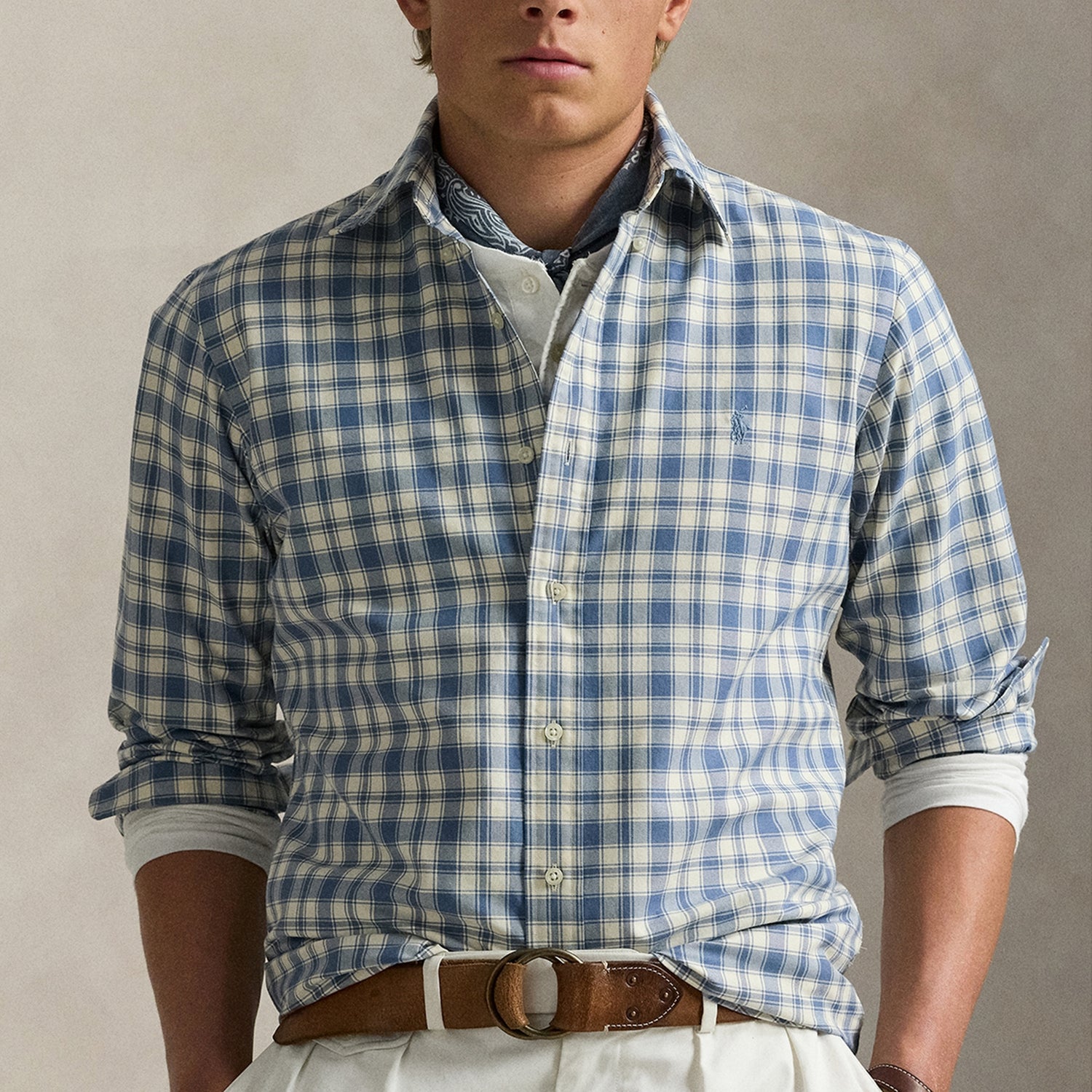 Polo Ralph Lauren Checked Cotton Shirt - L