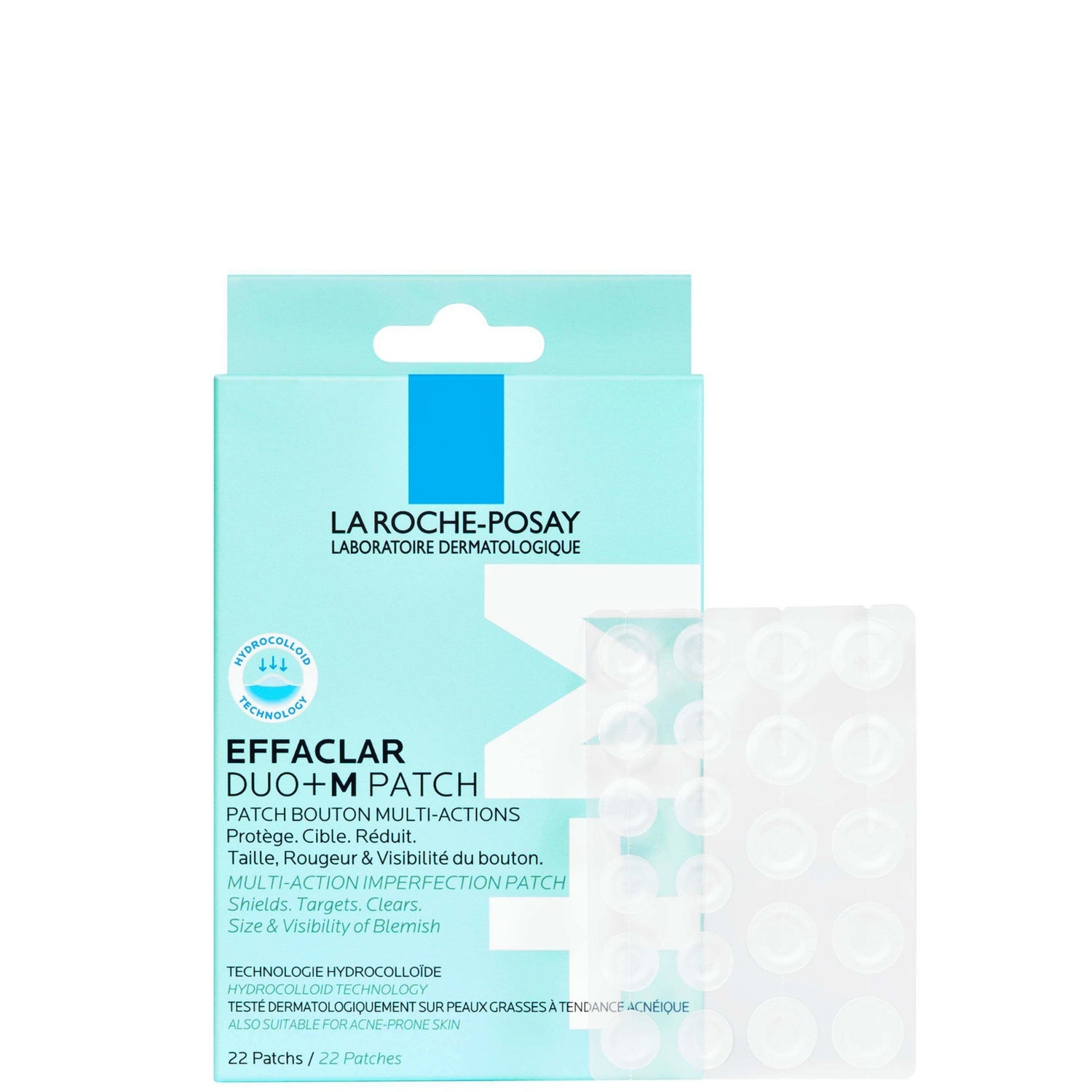 La Roche-Posay Effaclar Duo+M Patch, Multi-Action Imperfection Patch for Breakout-Prone Skin 22 Patches