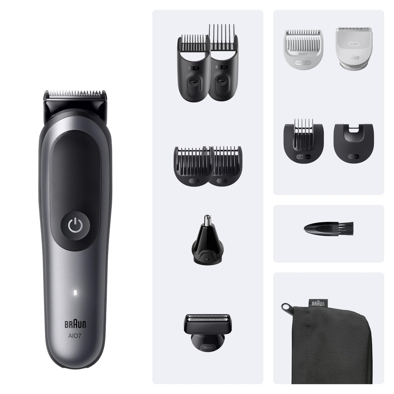 Braun All-in-One Serie 7, 12in1 Pflegeset, AIO7545