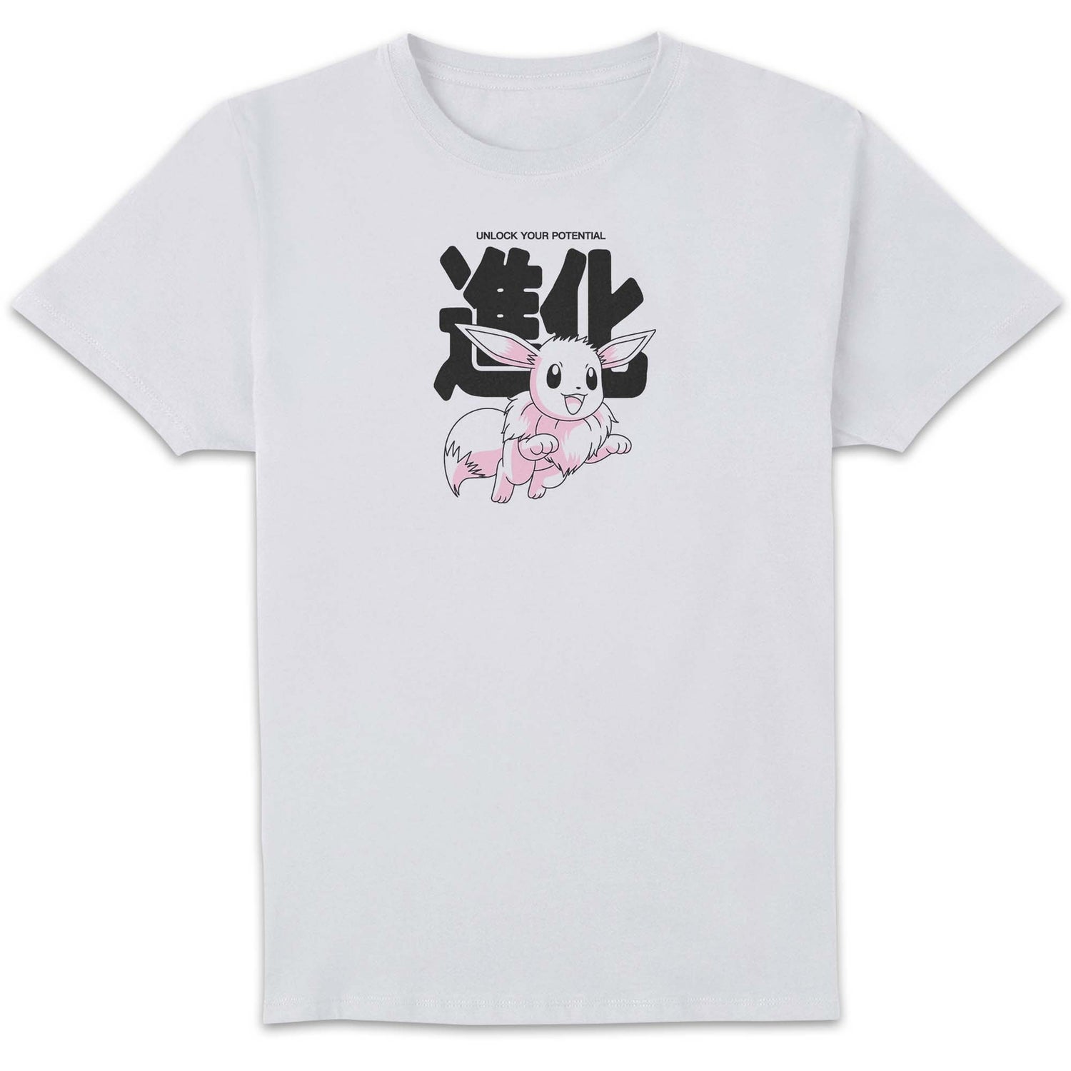 Pokémon Chain Of Eevee Evolutions Unisex T-Shirt - White