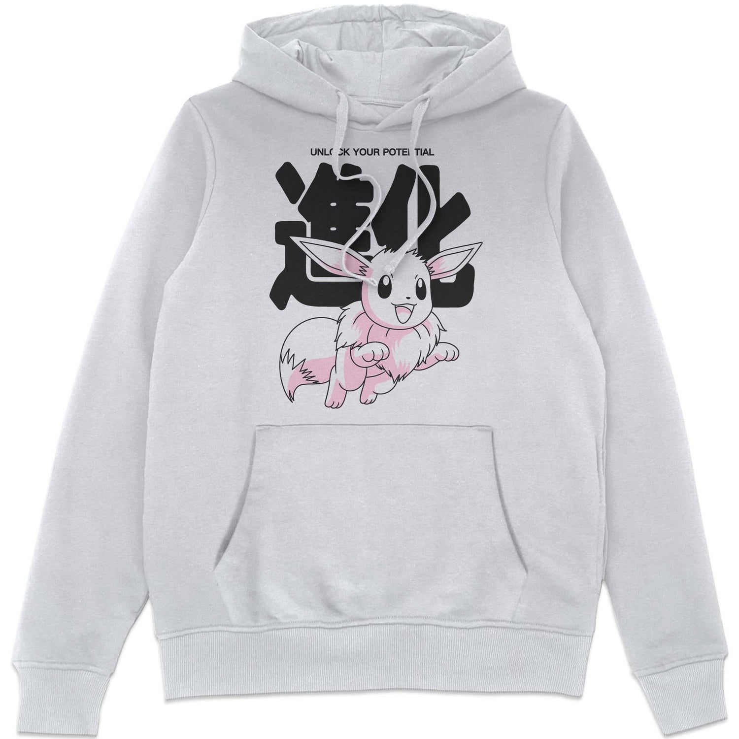 Pokémon Circle Of Eevee Evolutions Hoodie - White