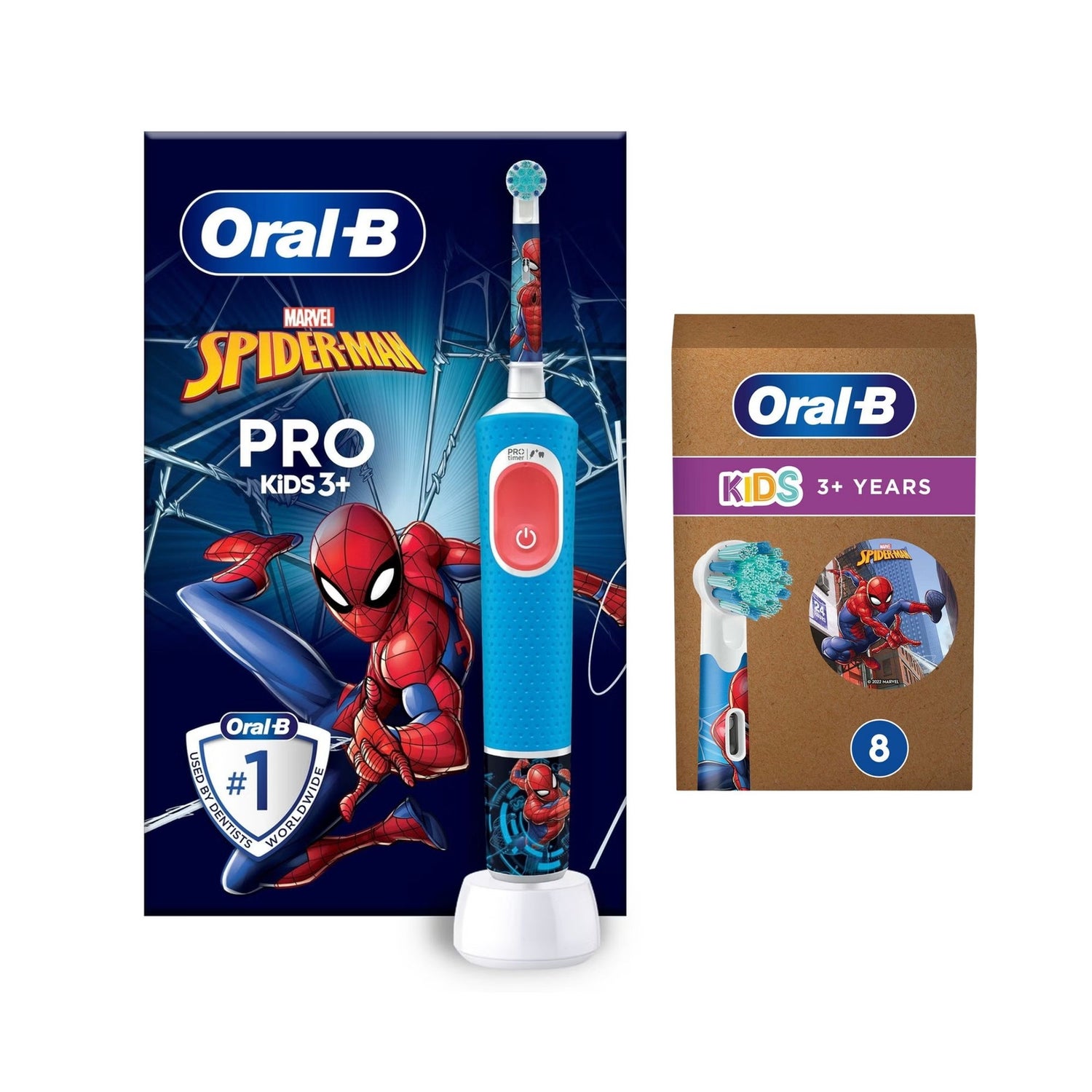 Oral-B Vitality Pro Kids Spiderman Electric Toothbrush