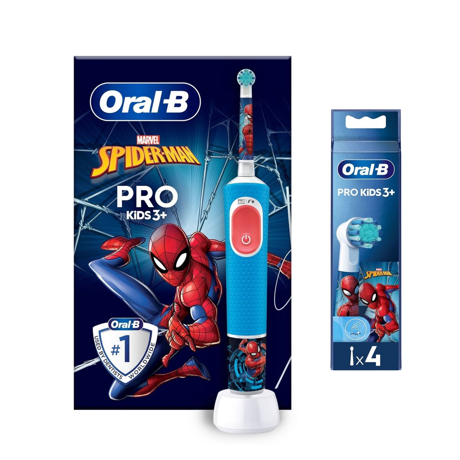 Oral-B Vitality Pro Kids Spiderman Electric Toothbrush