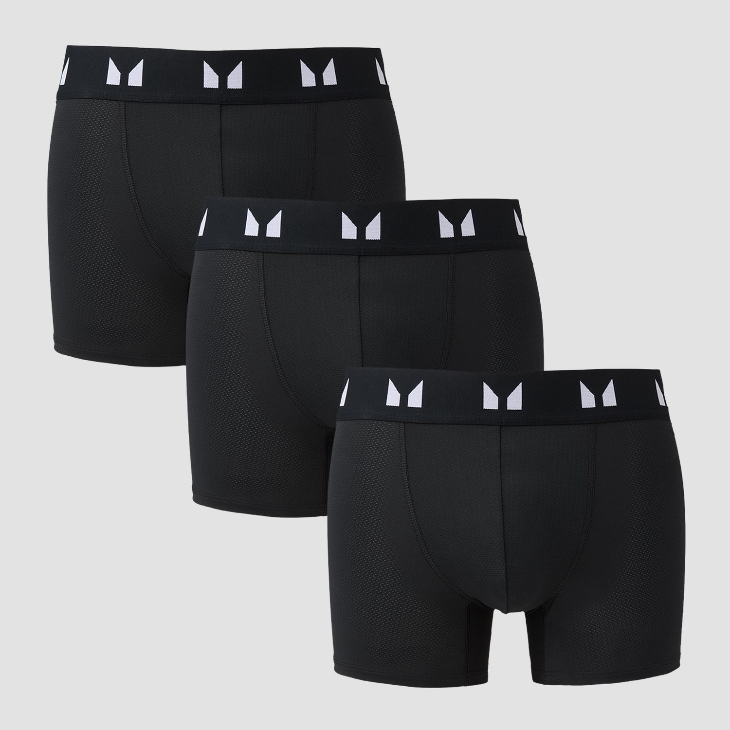 MP Men's Technical Boxers (5 Pack) - Black - L