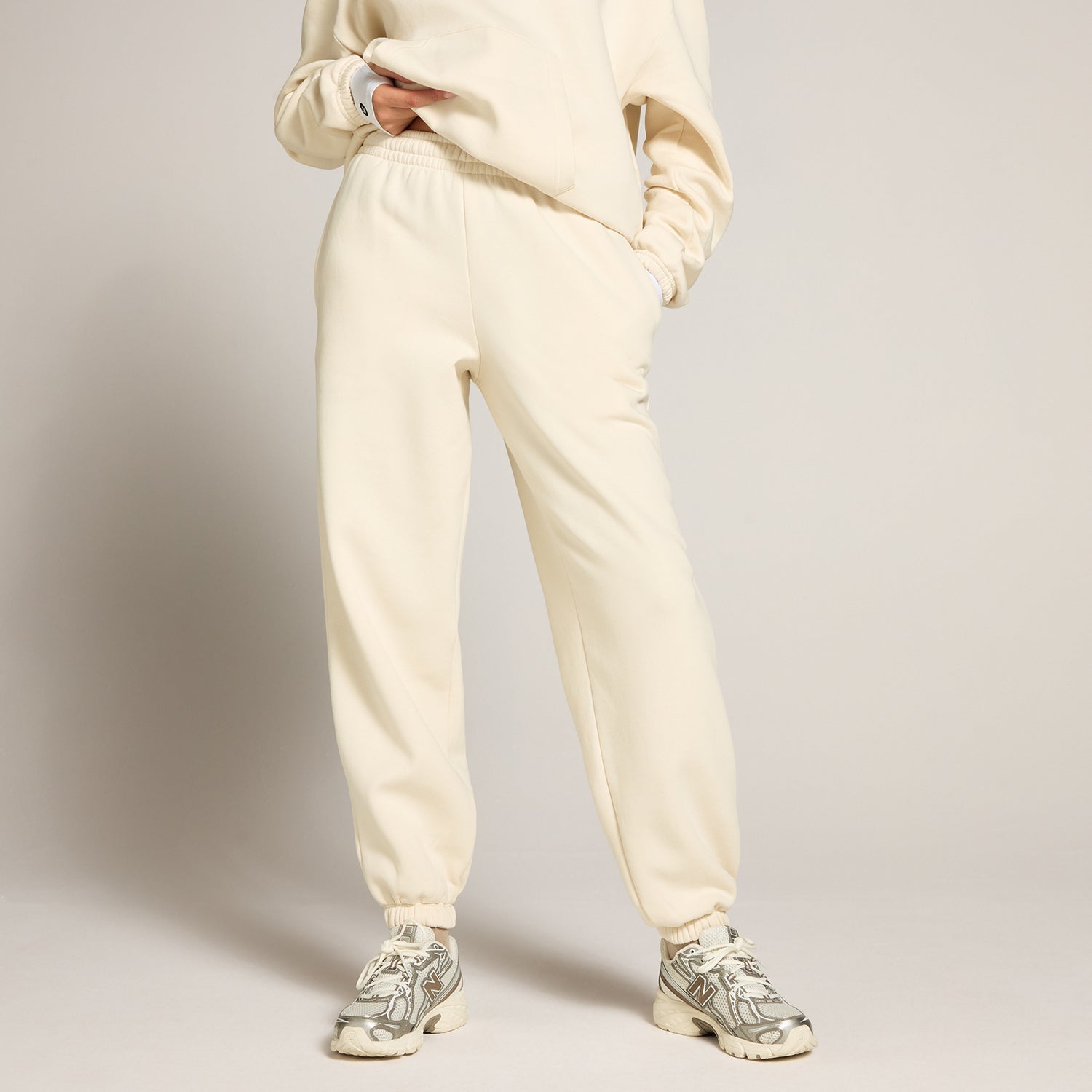 MP X Tatiana Ultra Oversized Joggers - Creamy White