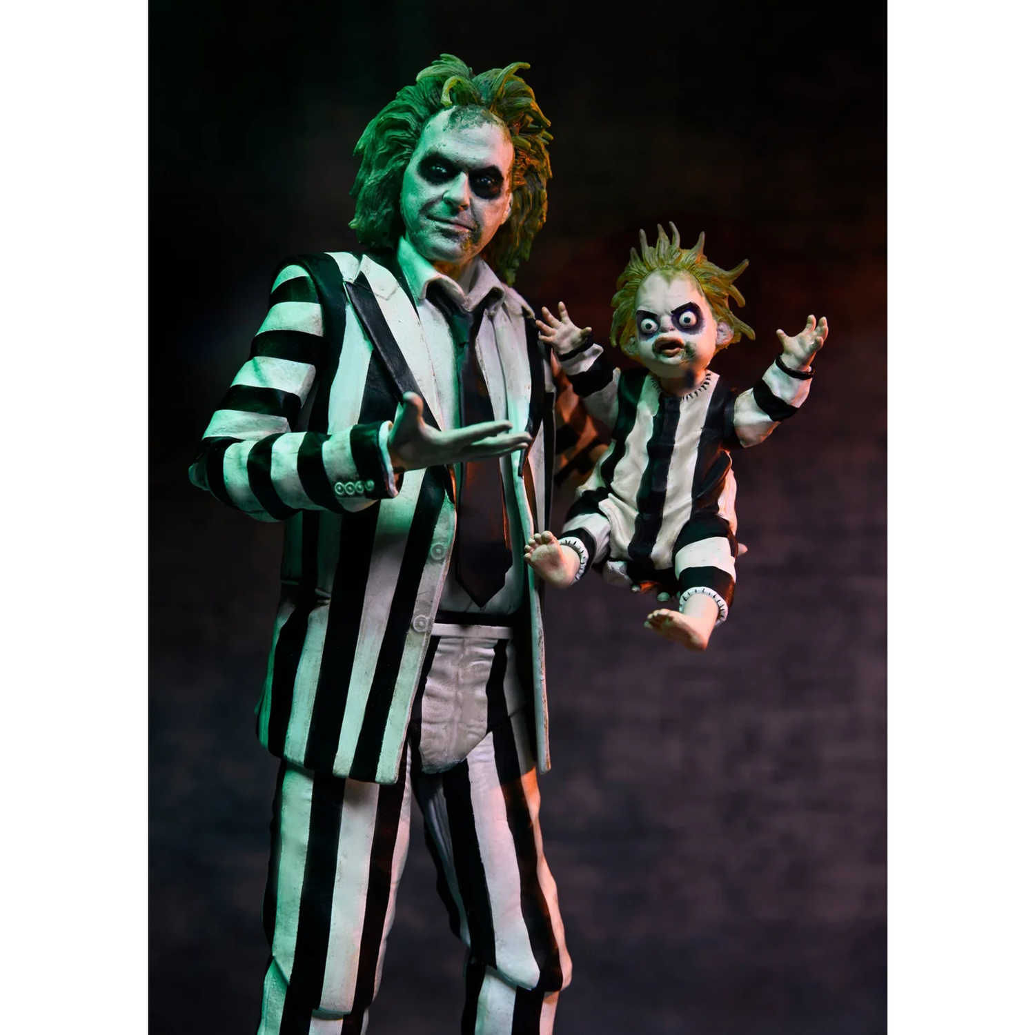 NECA - BEETLEJUICE BEETLEJUICE "STRIPED SUIT" BEETLEJUICE ULTIMATE 7 INCH SCALE ACTION FIGURE