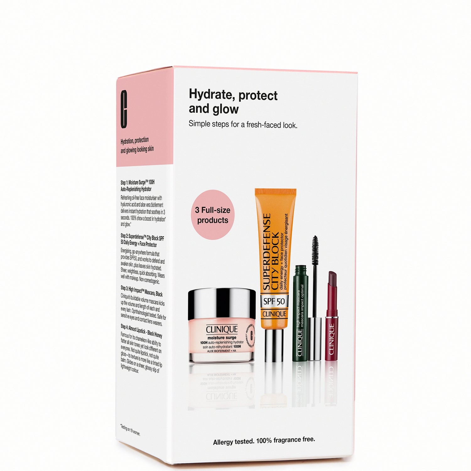 Clinique Hydrate, Protect and Glow Beauty Set