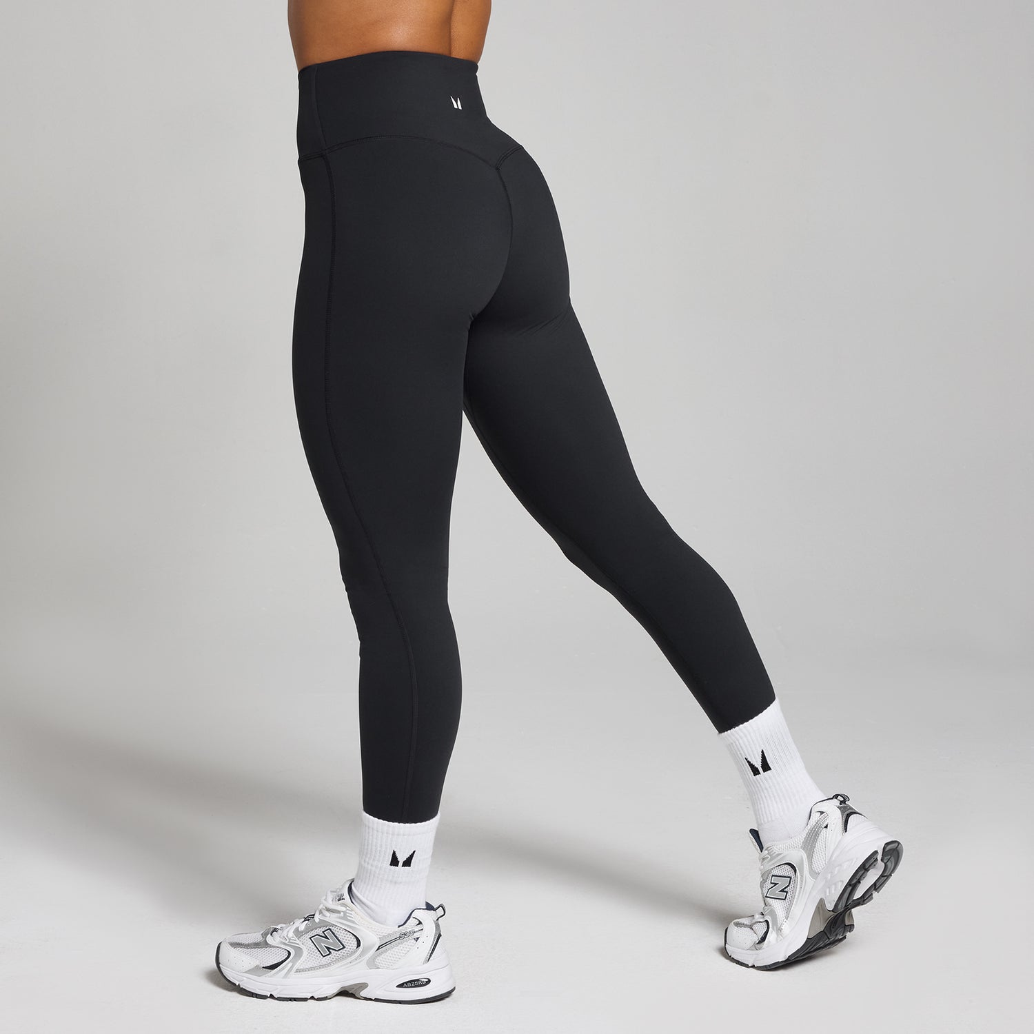 MP Women's Tempo High Waisted Leggings - Black - L