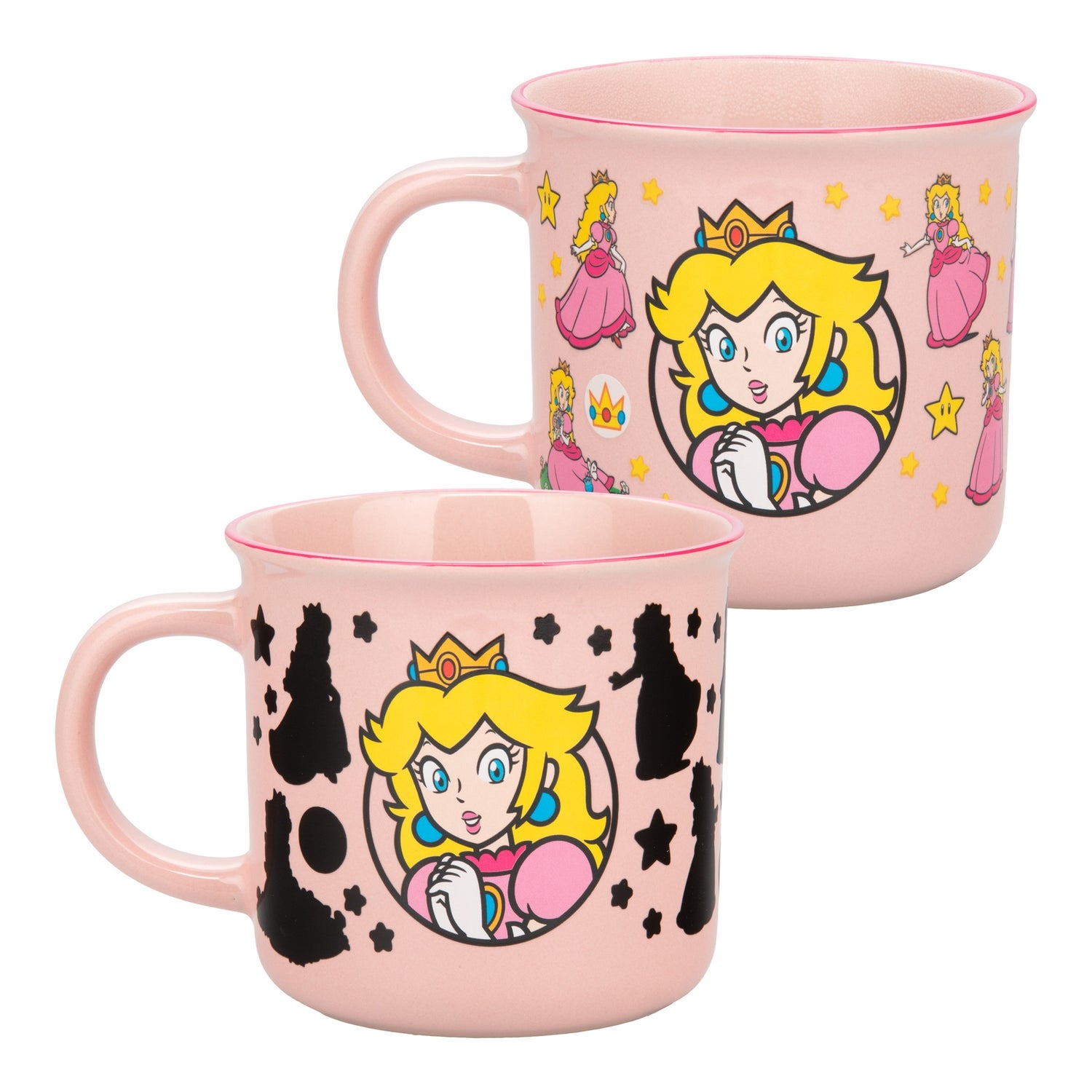 Super Mario Princess Peach Heat Change Mug
