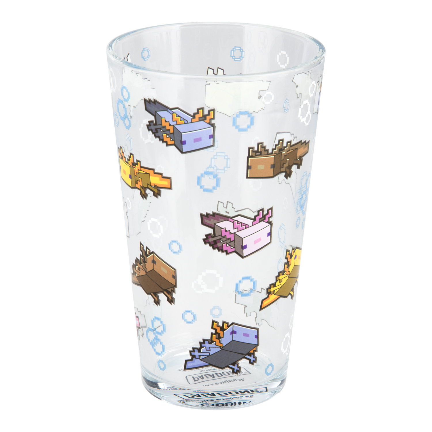 Minecraft Axolotl Glass