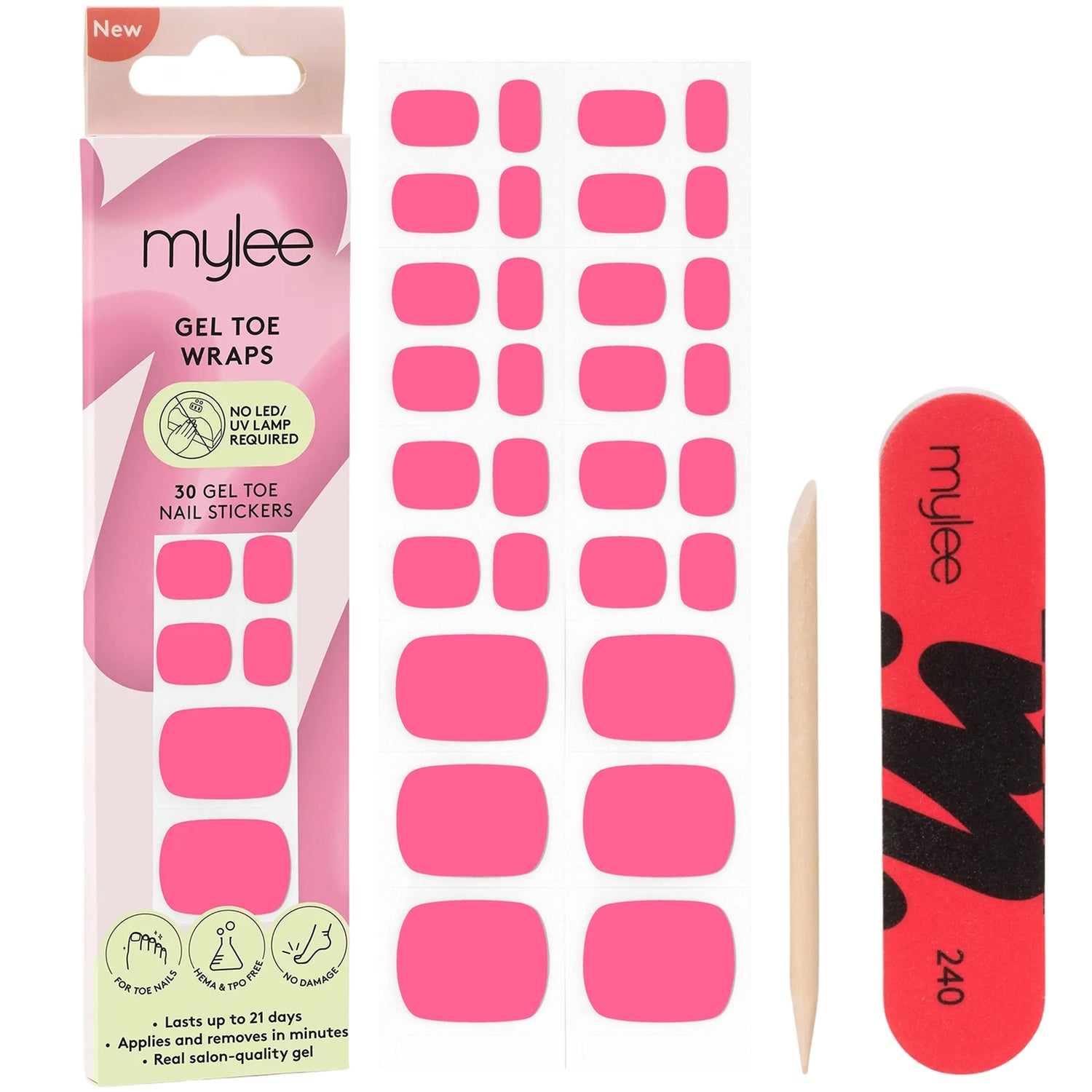 Mylee Gel Nail Wraps - Stand By Me