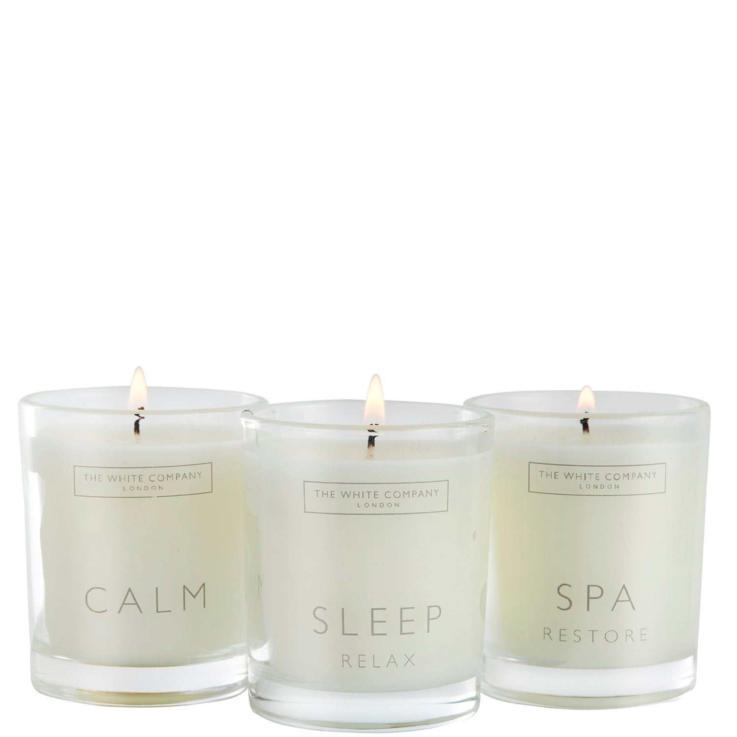 The White Company Spa Votive Trio Set