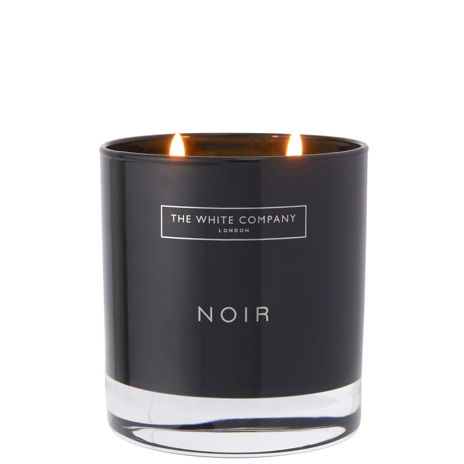 The White Company Noir 2 Wick Candle 280g