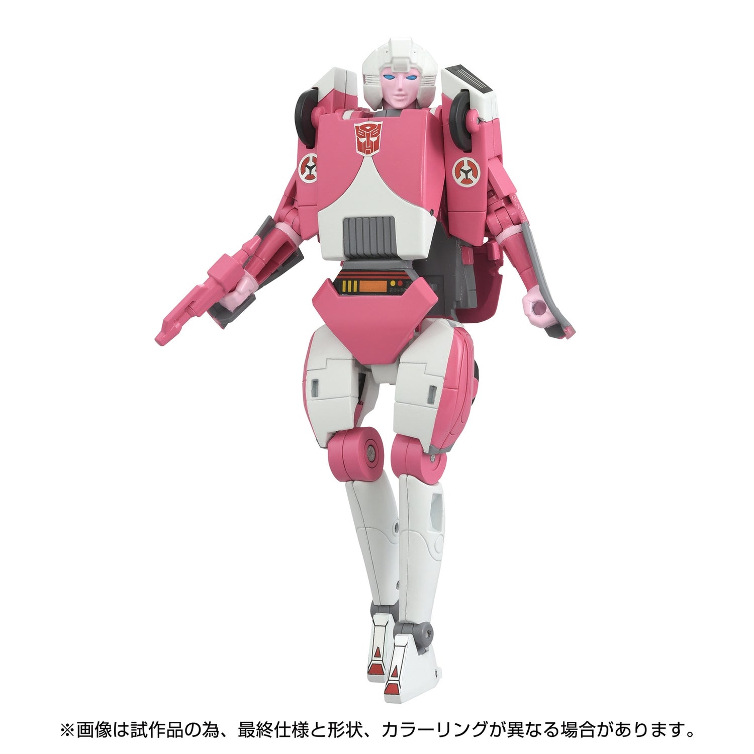 Hasbro Transformers Takara Tomy Missing Link C-08 Arcee Collectible Action Figure, 15+