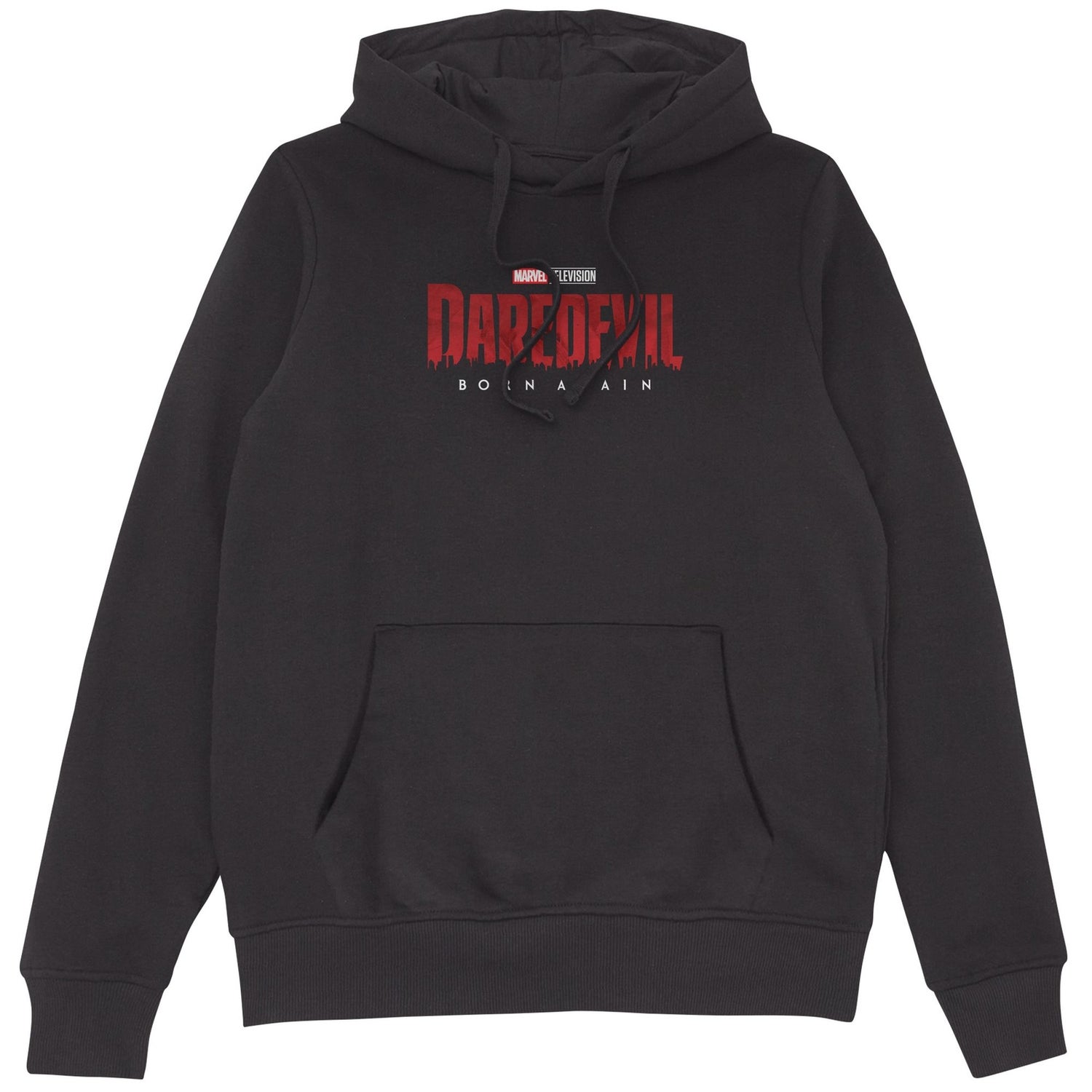 Marvel Daredevil Born Again Back Icon Hoodie - Black