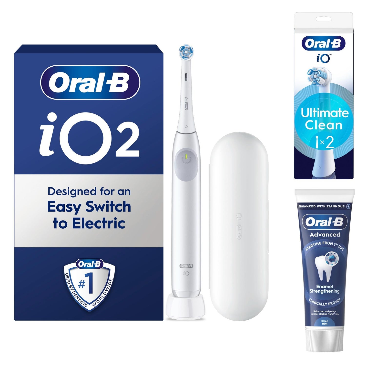Oral-B iO2 Electric Toothbrush with Travel Case
