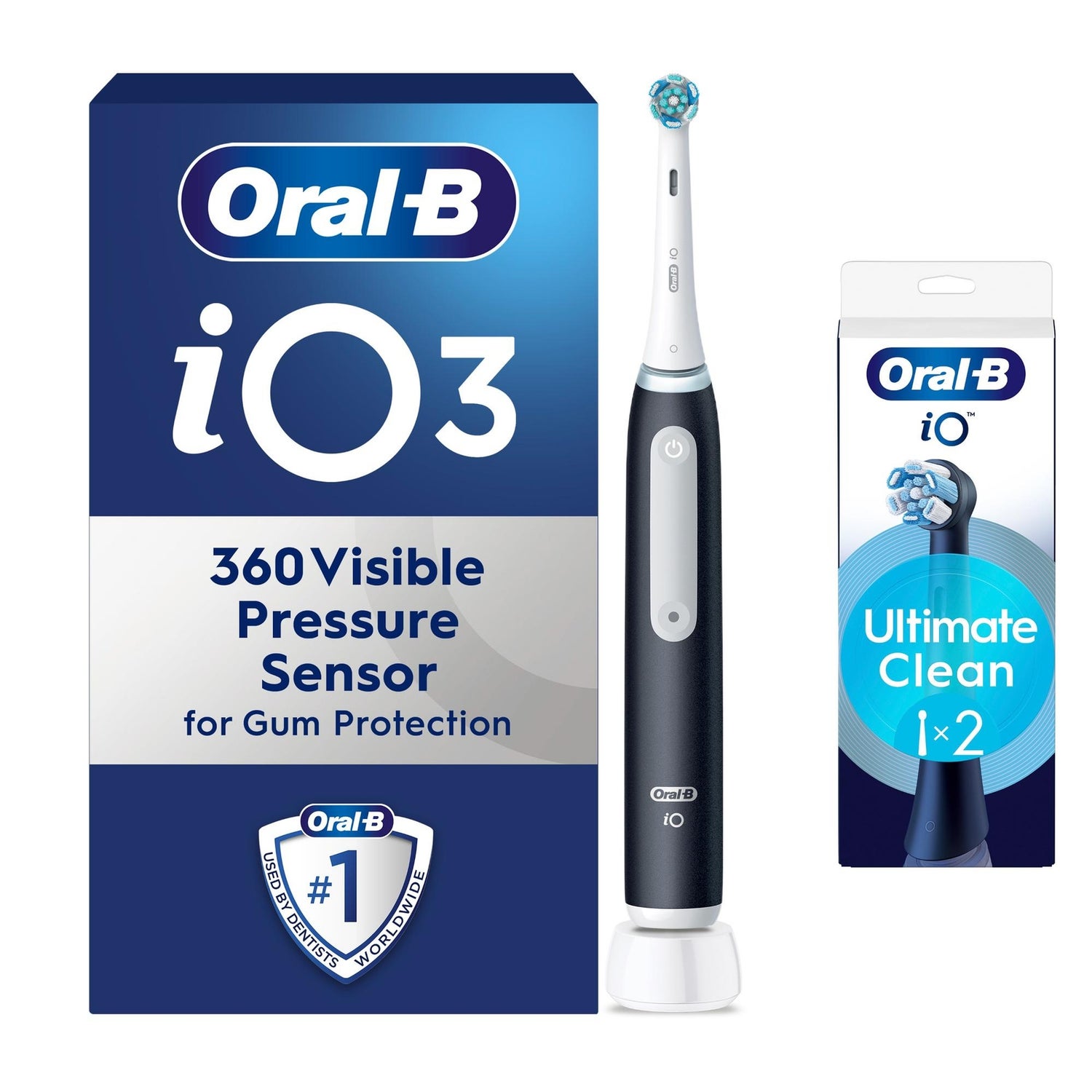 Oral-B iO3 Matte Black Electric Toothbrush