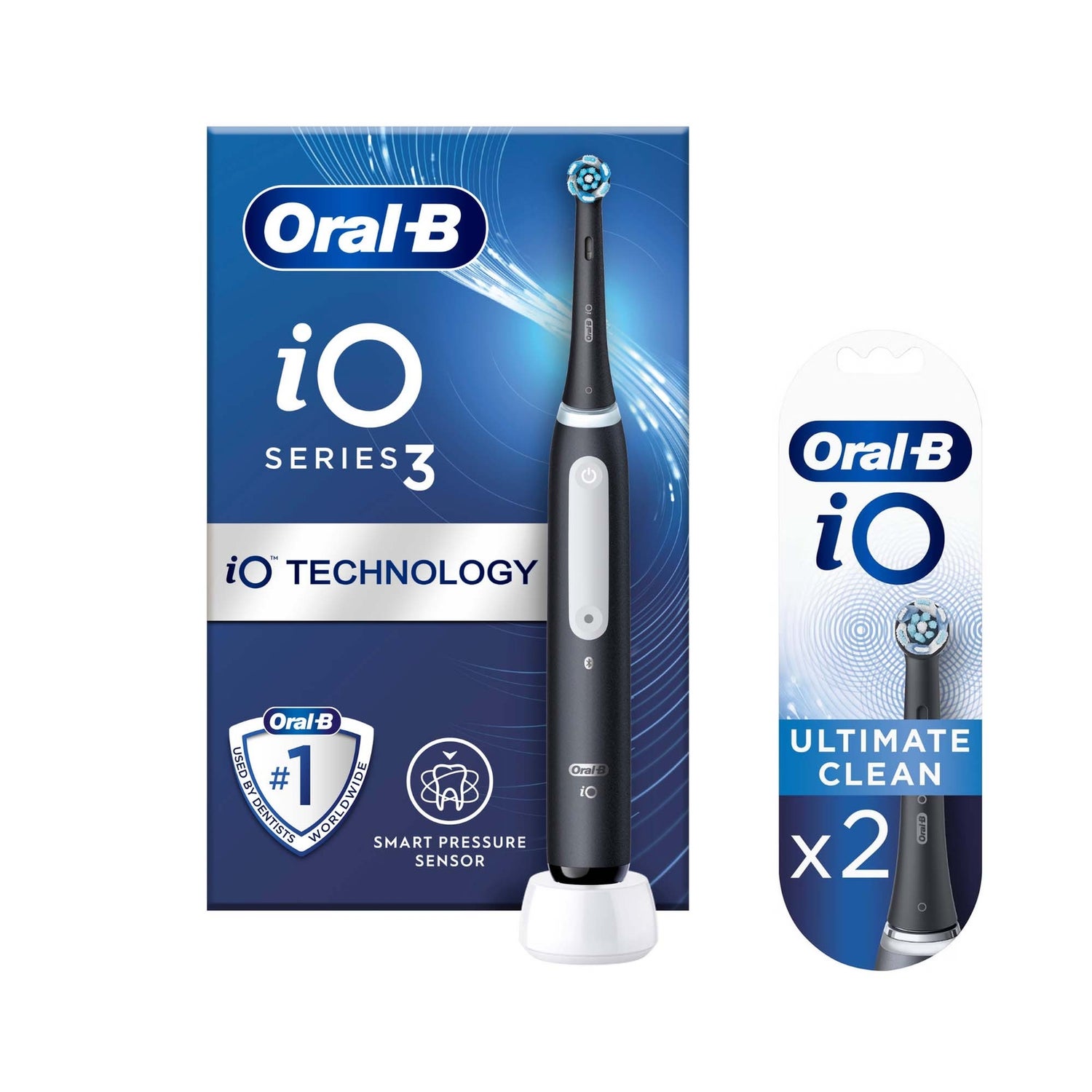 Oral-B iO3 Matte Black Electric Toothbrush