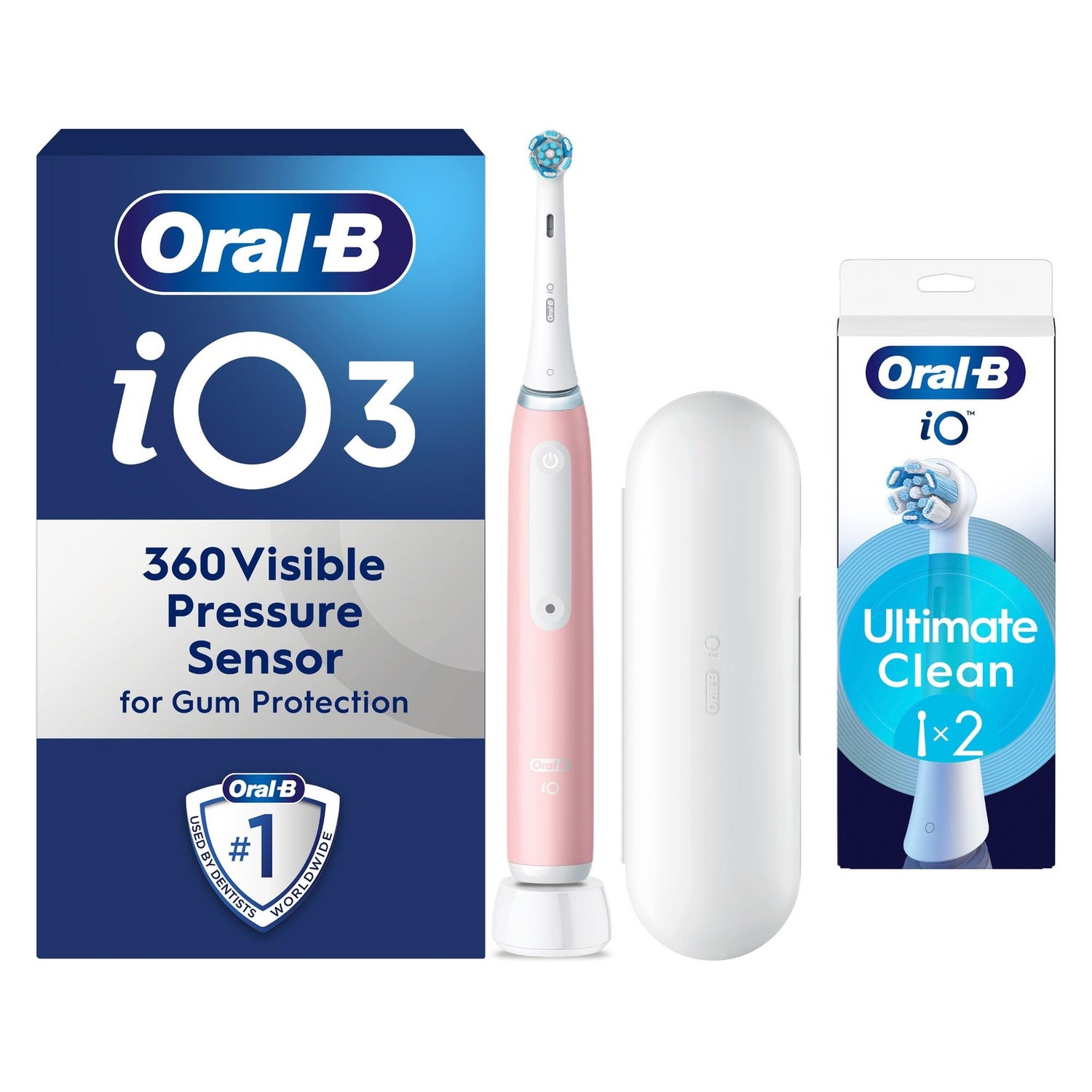Oral-B iO 3 Pink Electric Toothbrush