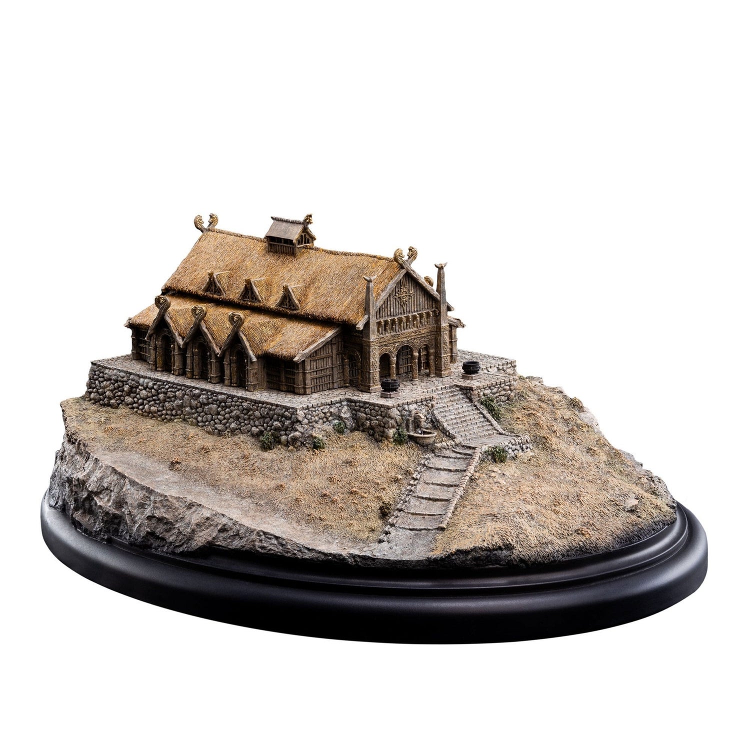 Weta Workshop Lord of the Rings Statue The Golden Hall of Edoras 9cm