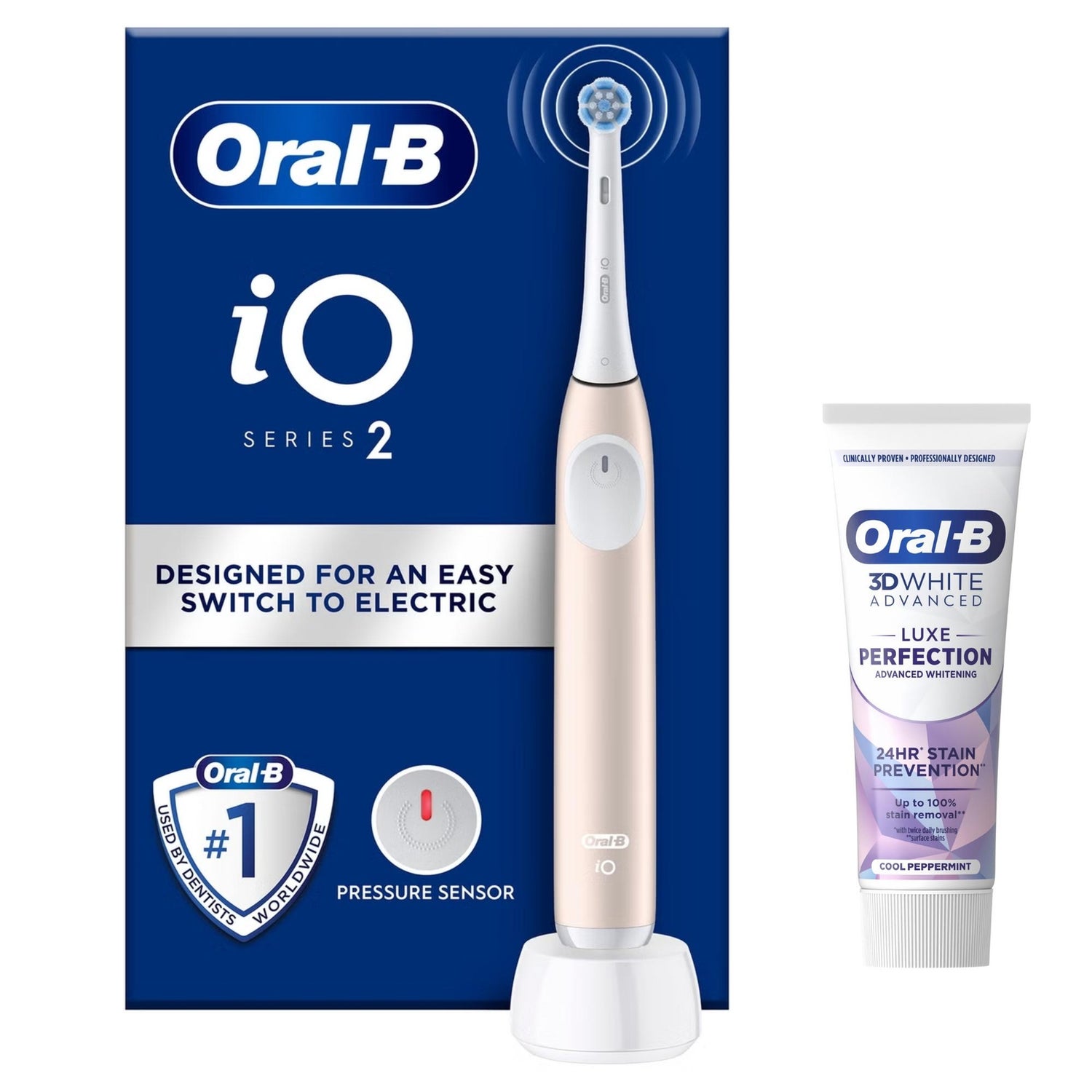 Oral-B iO2 Pink Electric Toothbrush