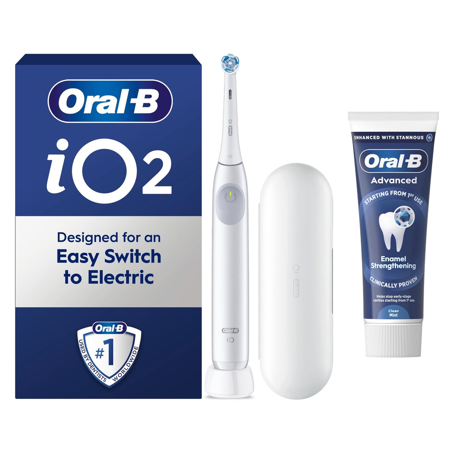 Oral-B iO2 Electric Toothbrush with Travel Case